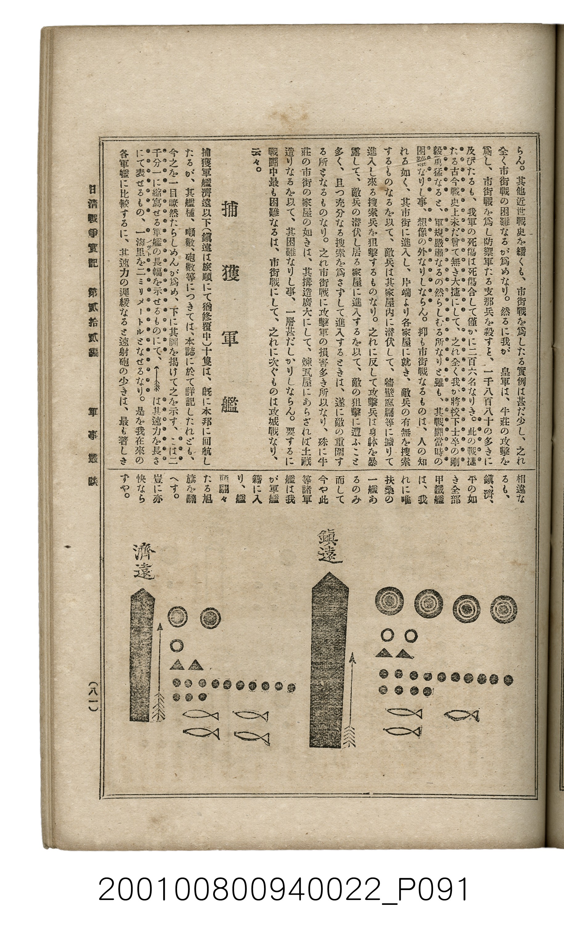 博文館發行《日清戰爭實記》第貳拾貳編 (共150張)