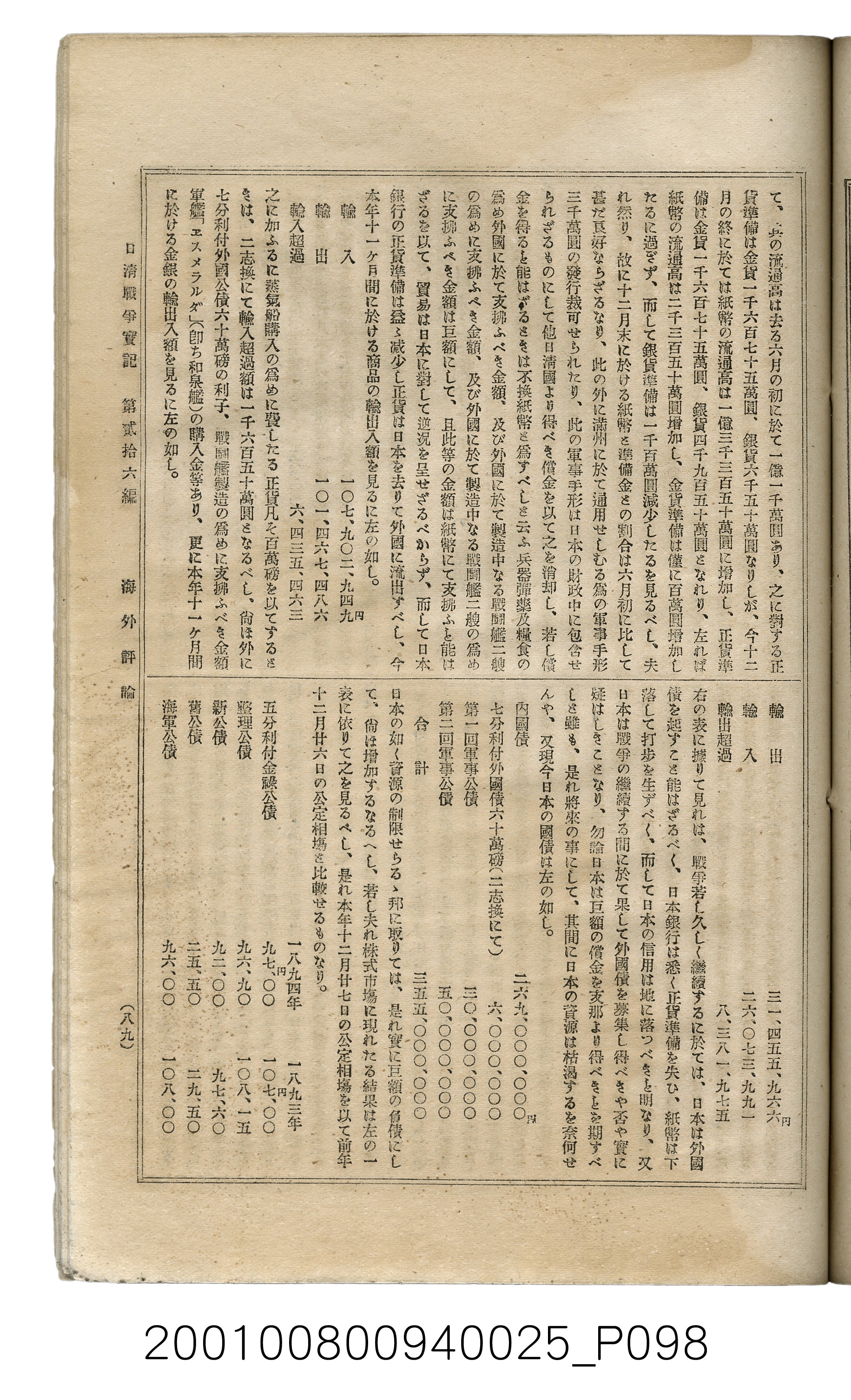 博文館發行《日清戰爭實記》第貳拾六編 (共149張)