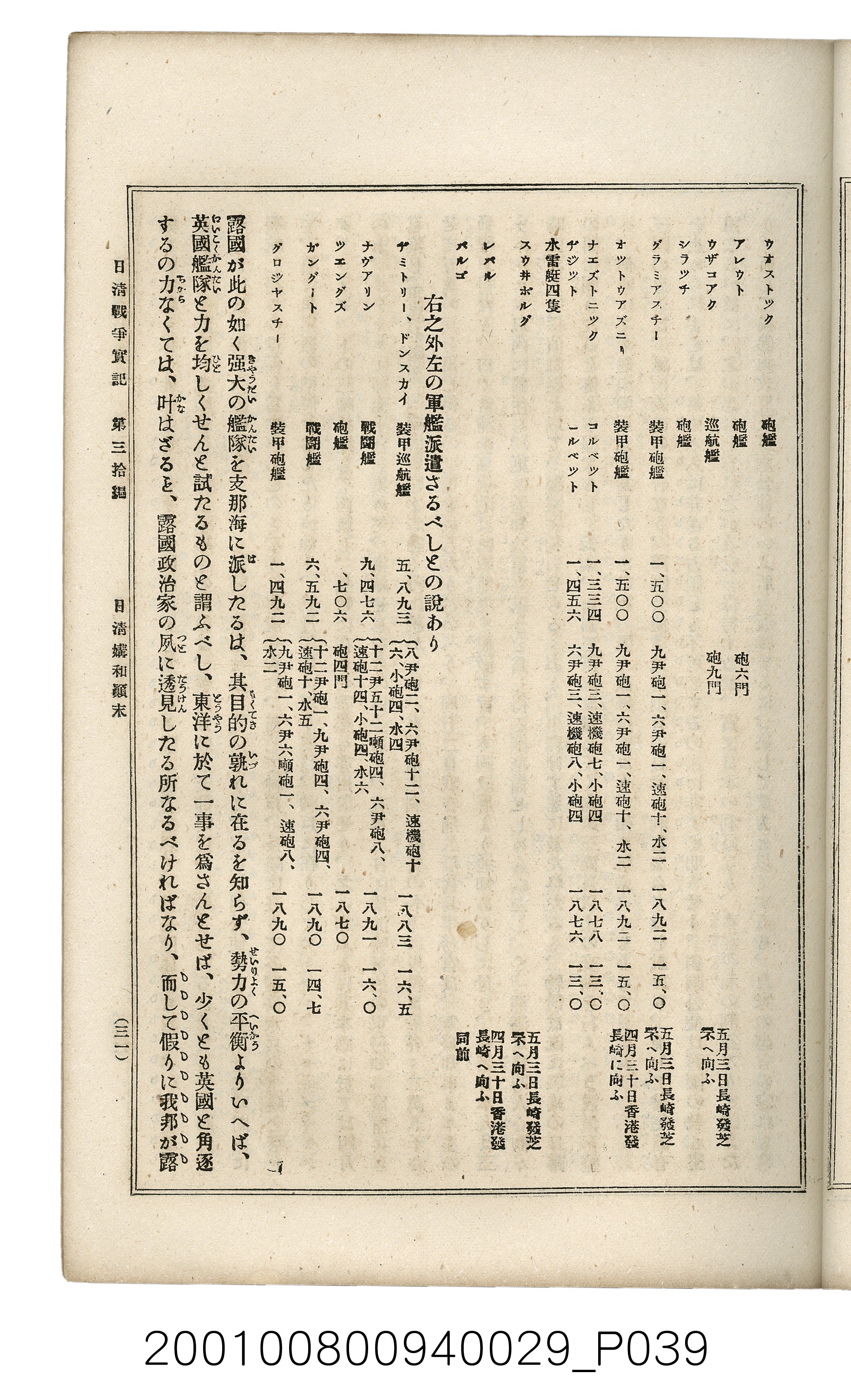 博文館發行《日清戰爭實記》第參拾編 (共148張)