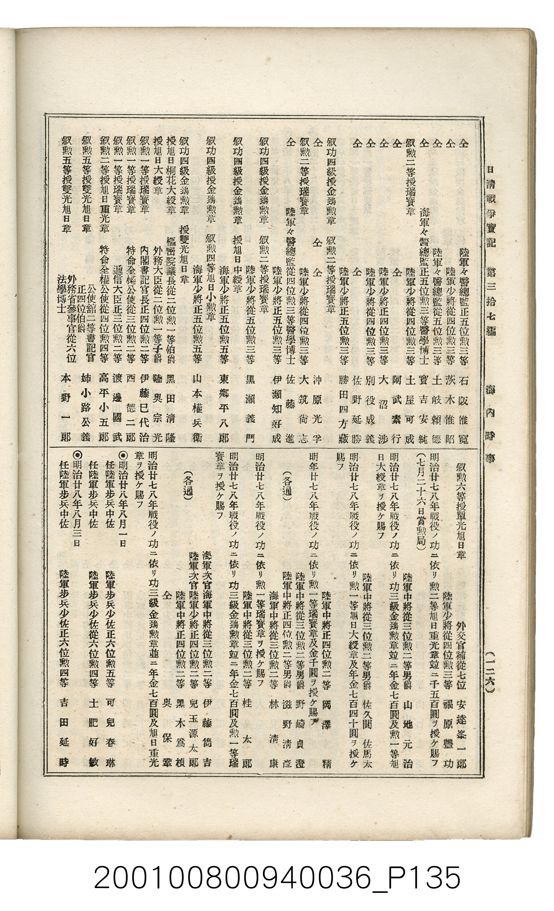 博文館發行《日清戰爭實記》第參拾七編 (共149張)
