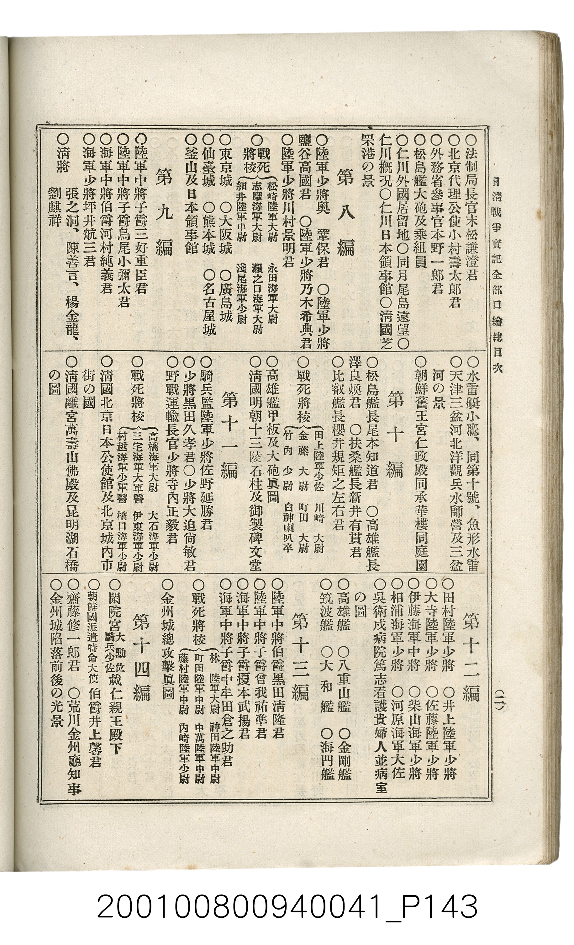 博文館發行《日清戰爭實記》第五拾編 (共167張)