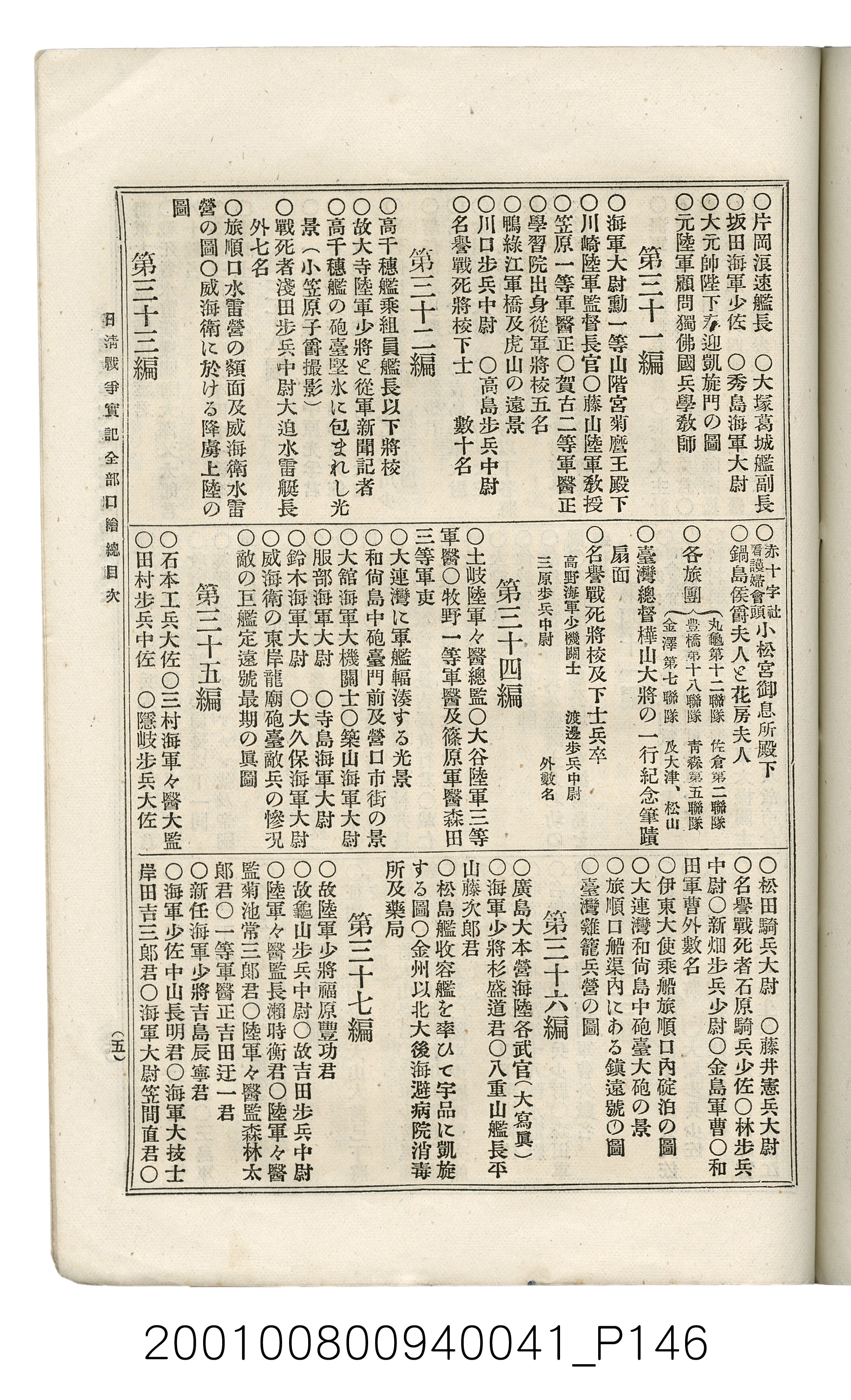 博文館發行《日清戰爭實記》第五拾編 (共167張)