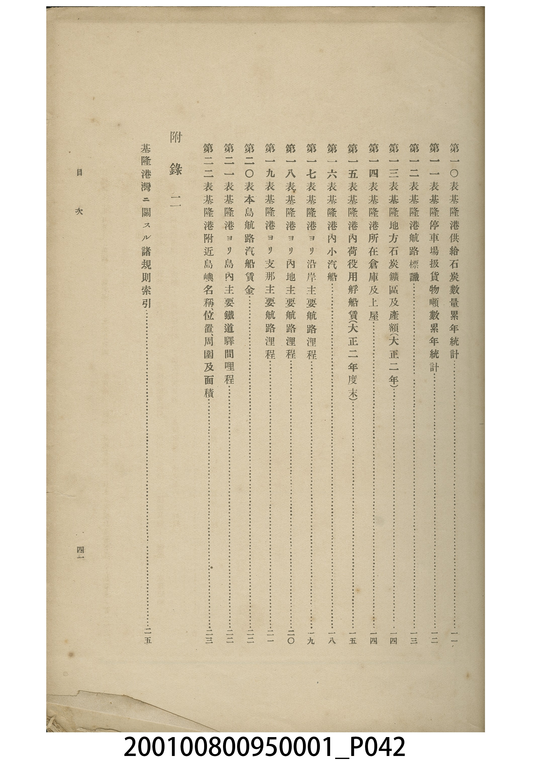 臨時臺灣總督府工事部《基隆築港誌》 (共44張)