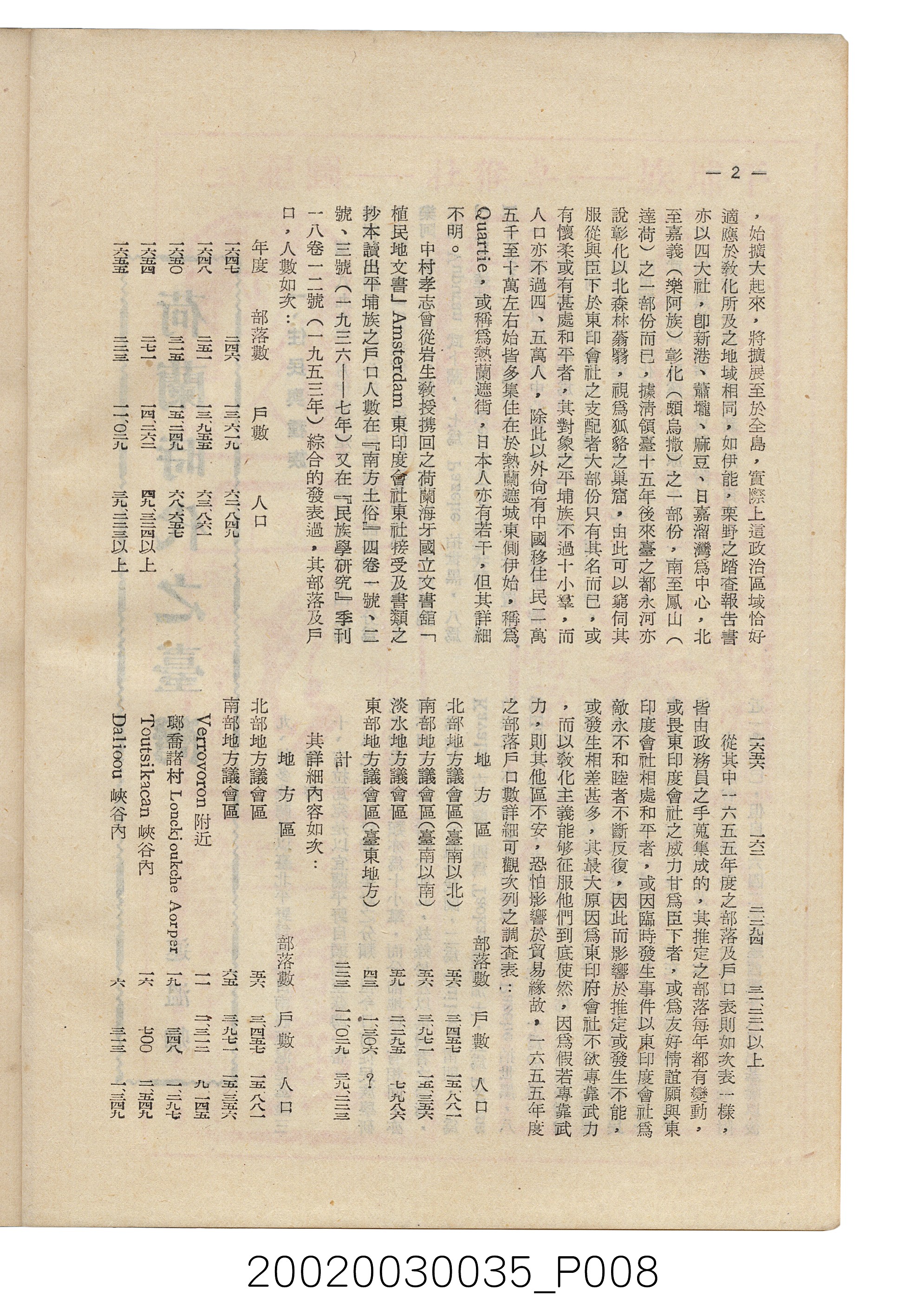 臺南縣文獻委員會編《南瀛文獻》第三卷第一及二期 (共141張)
