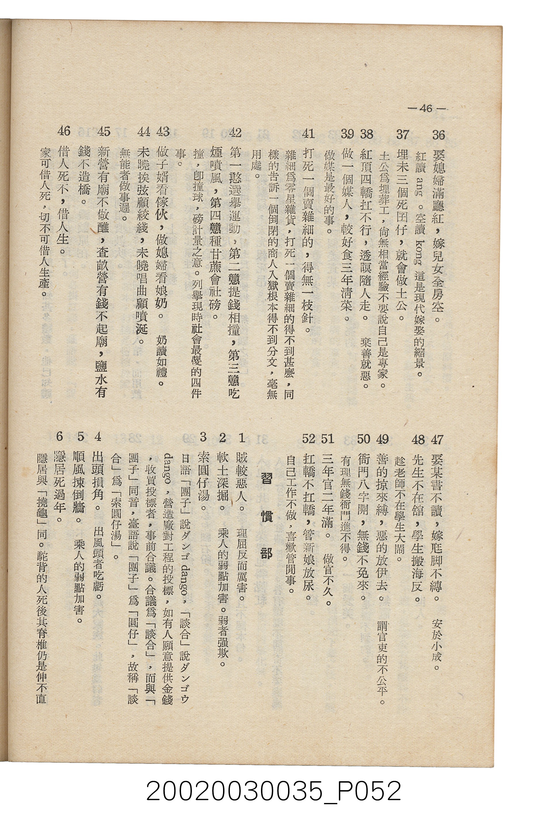 臺南縣文獻委員會編《南瀛文獻》第三卷第一及二期 (共141張)