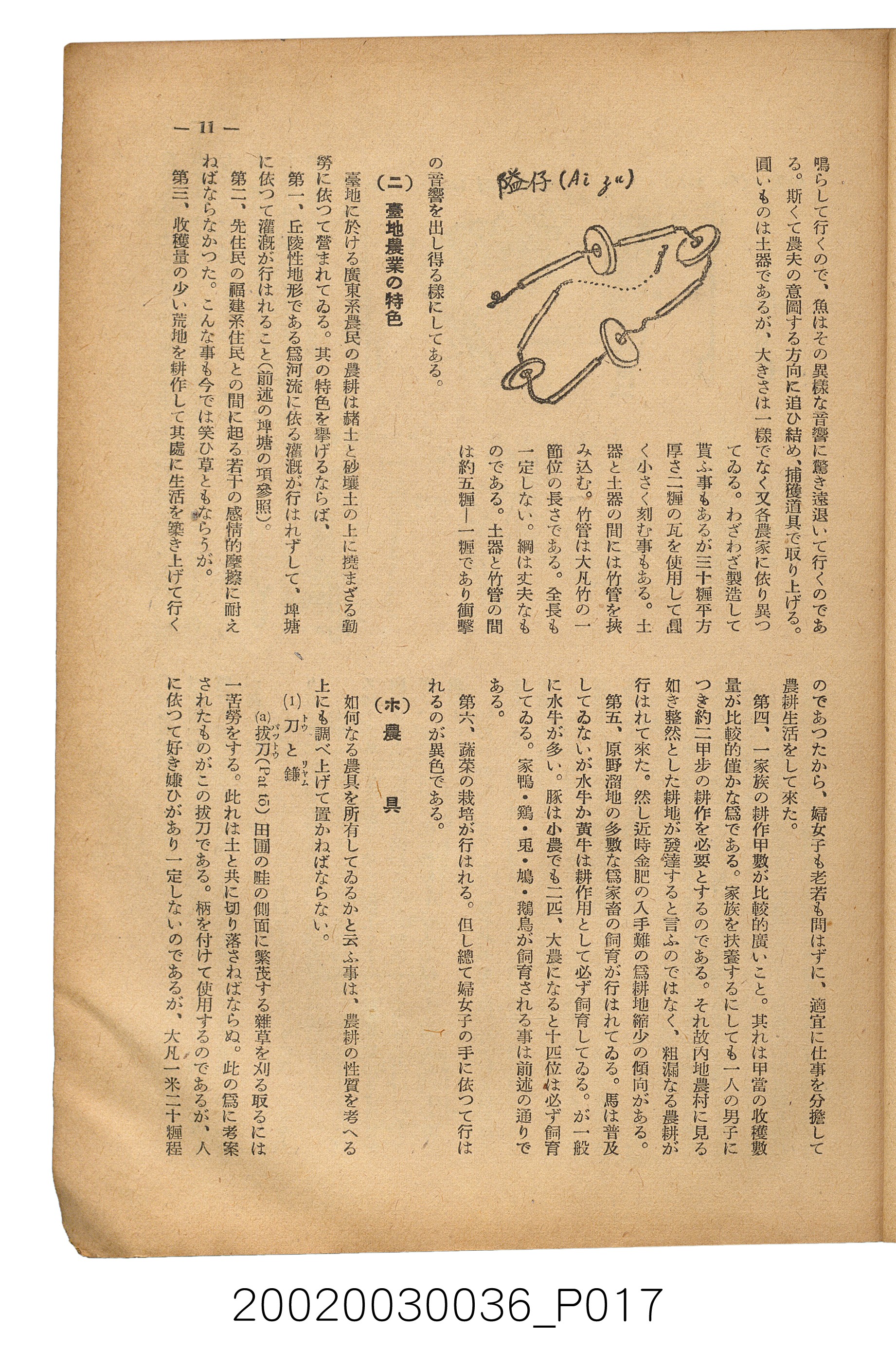 金關丈夫編《民俗臺灣》第四卷第五號 (共65張)