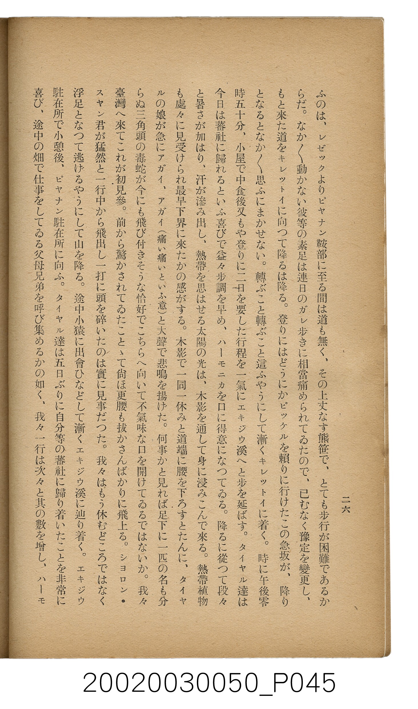 吉川貫二編《臺灣蕃界踏查記：同志社高商山岳部臺灣遠征隊報告書》 (共226張)