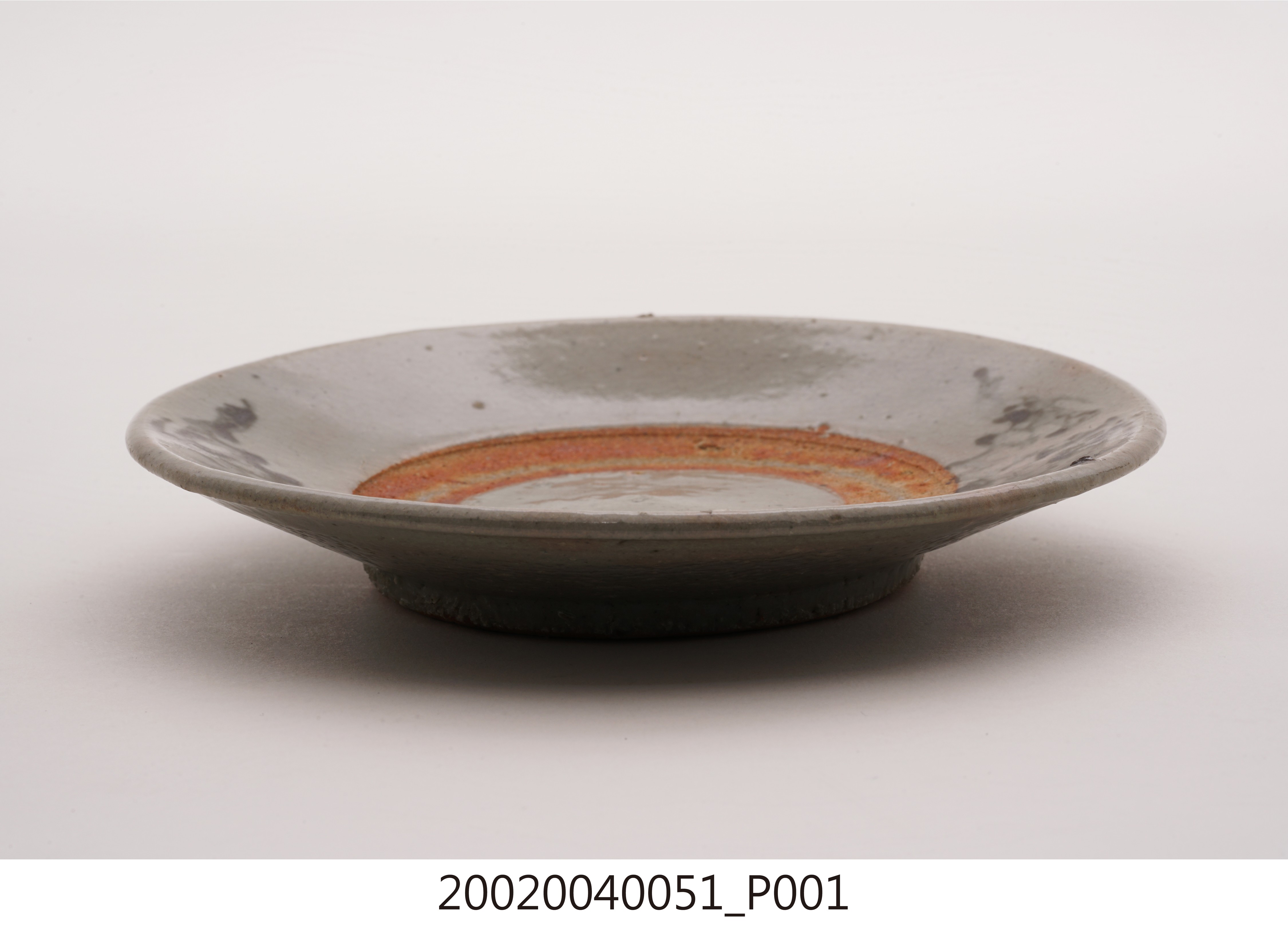 轉印青花花葉紋圓盤 (共13張)