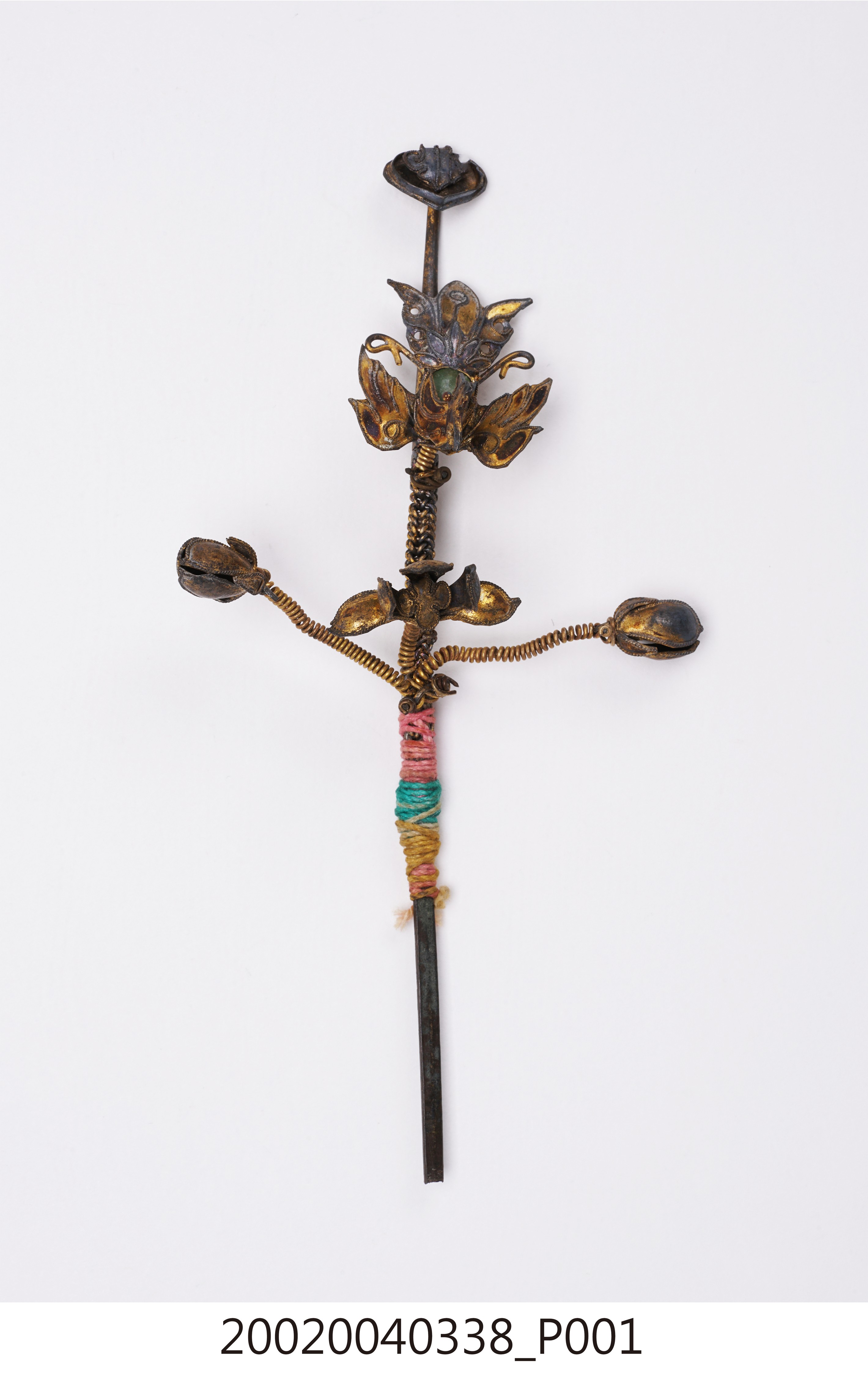 金色花朵髮簪 (共8張)