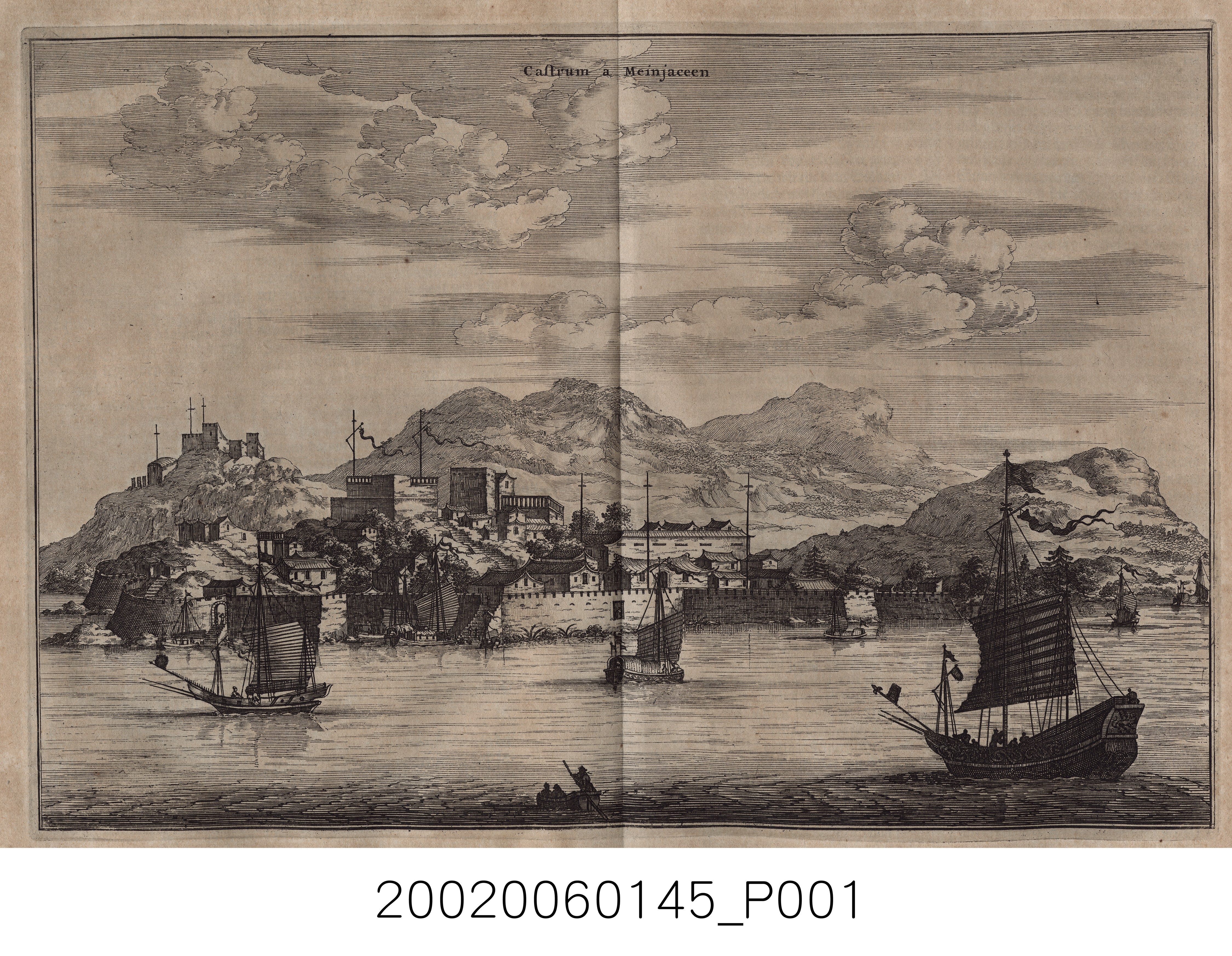 《第二、三次荷蘭東印度公司使節出使大清帝國記》德文版 (共457張)