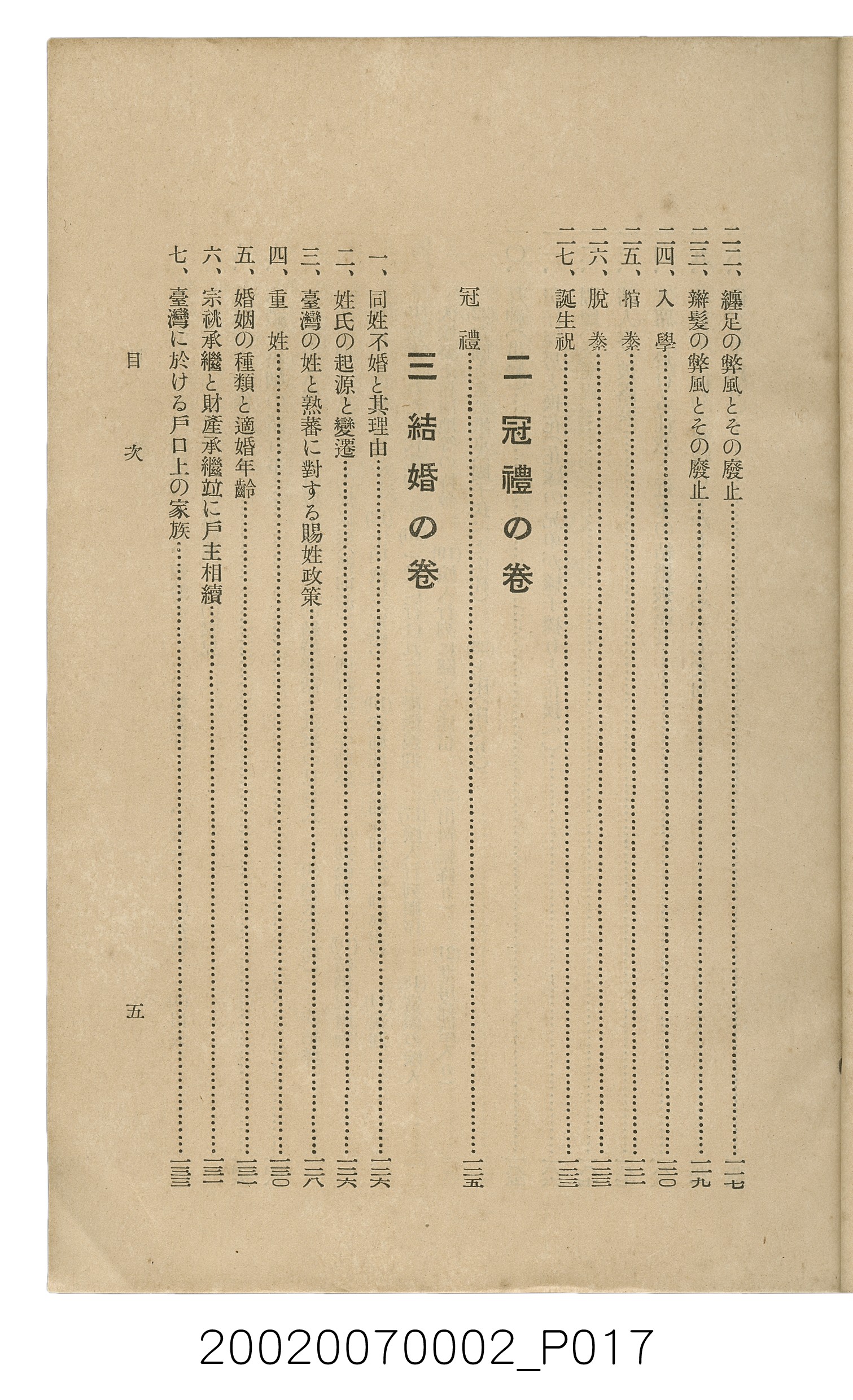 鈴木清一郎著《臺灣舊慣：冠婚葬祭與年度活動》 (共576張)