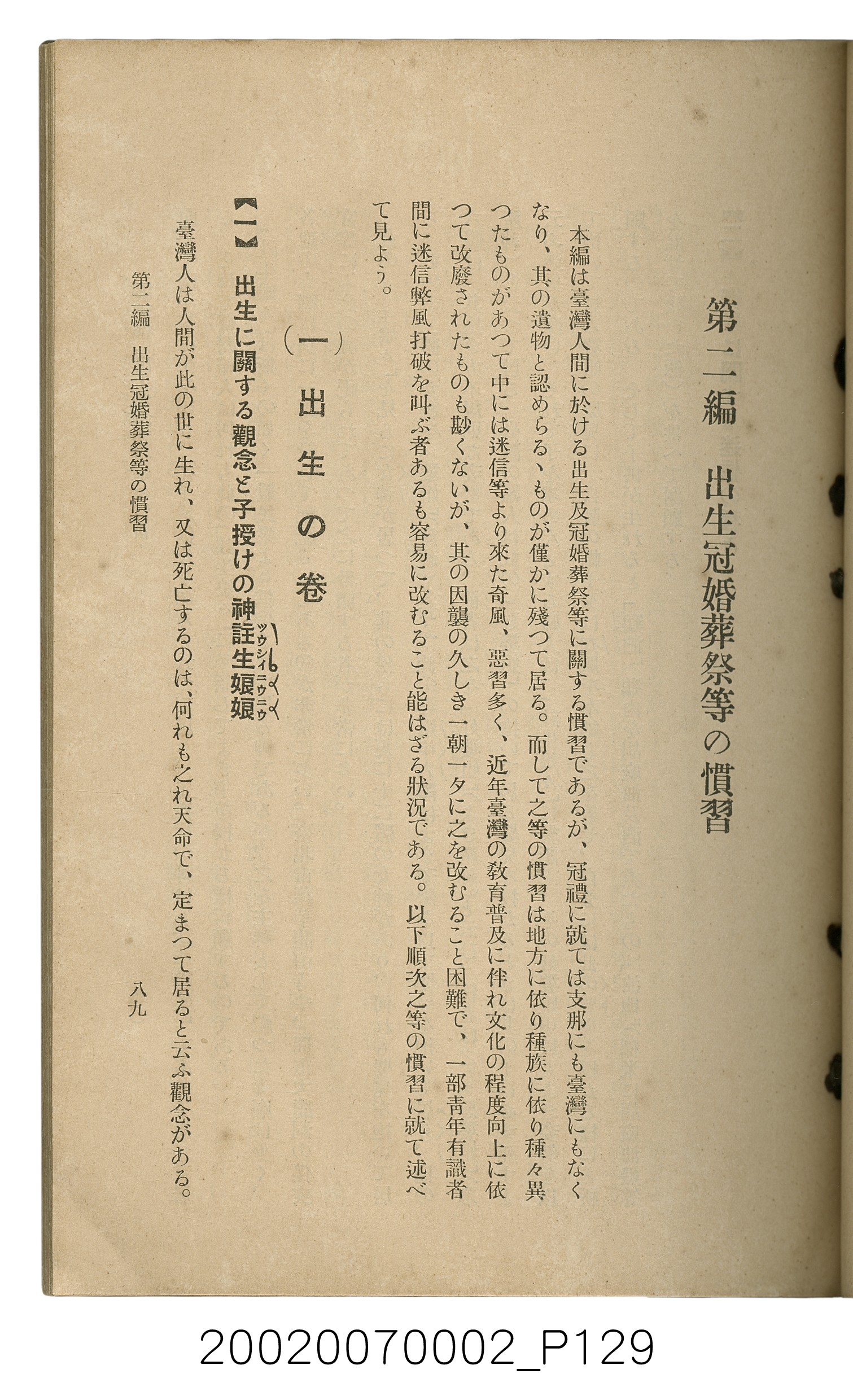 鈴木清一郎著《臺灣舊慣：冠婚葬祭與年度活動》 (共576張)