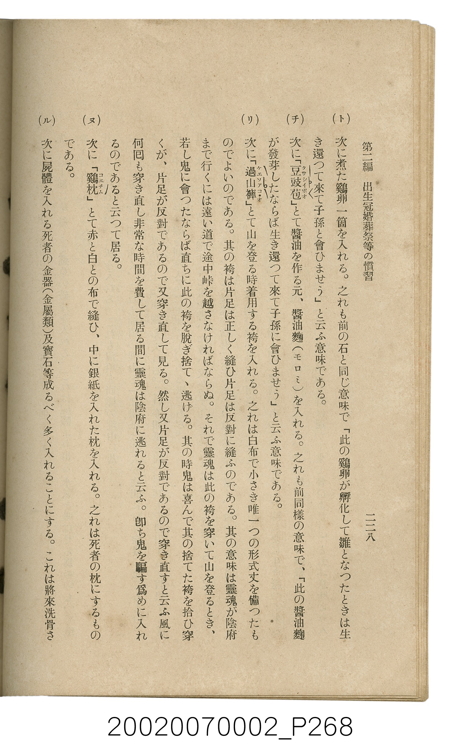 鈴木清一郎著《臺灣舊慣：冠婚葬祭與年度活動》 (共576張)