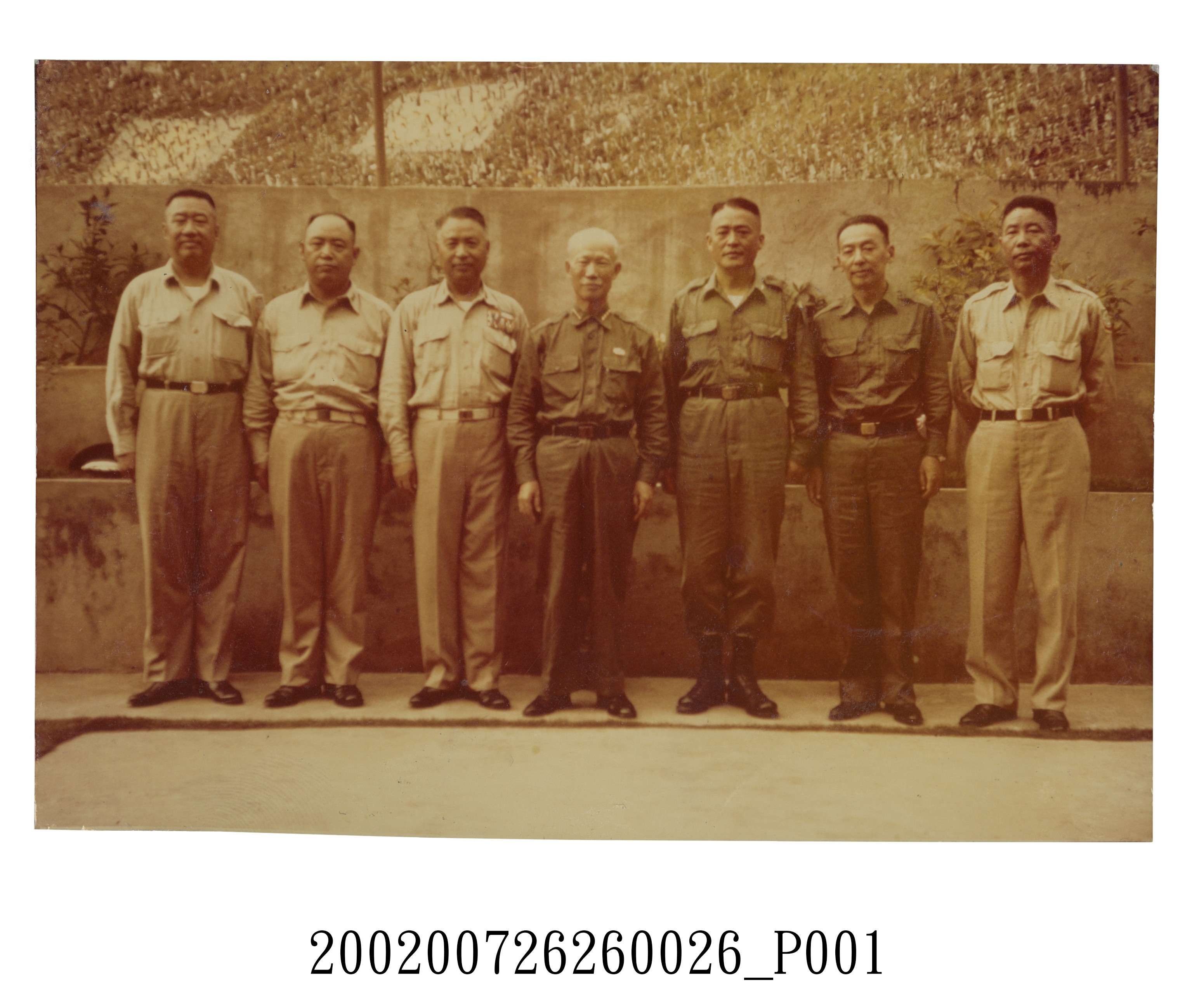 陳副總統行前與彭指揮官合影 (共2張)