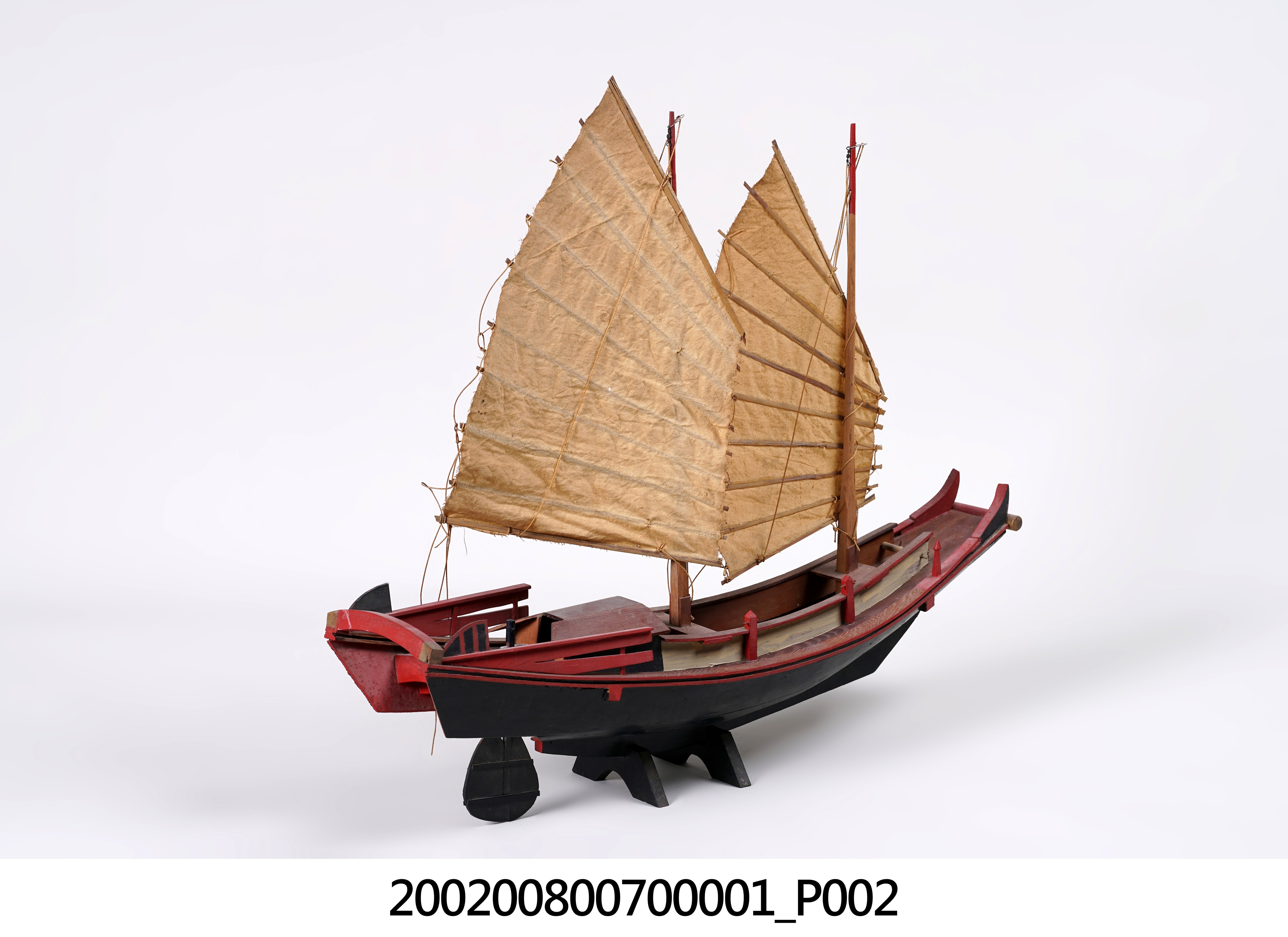 雙桅帆船模型 (共6張)