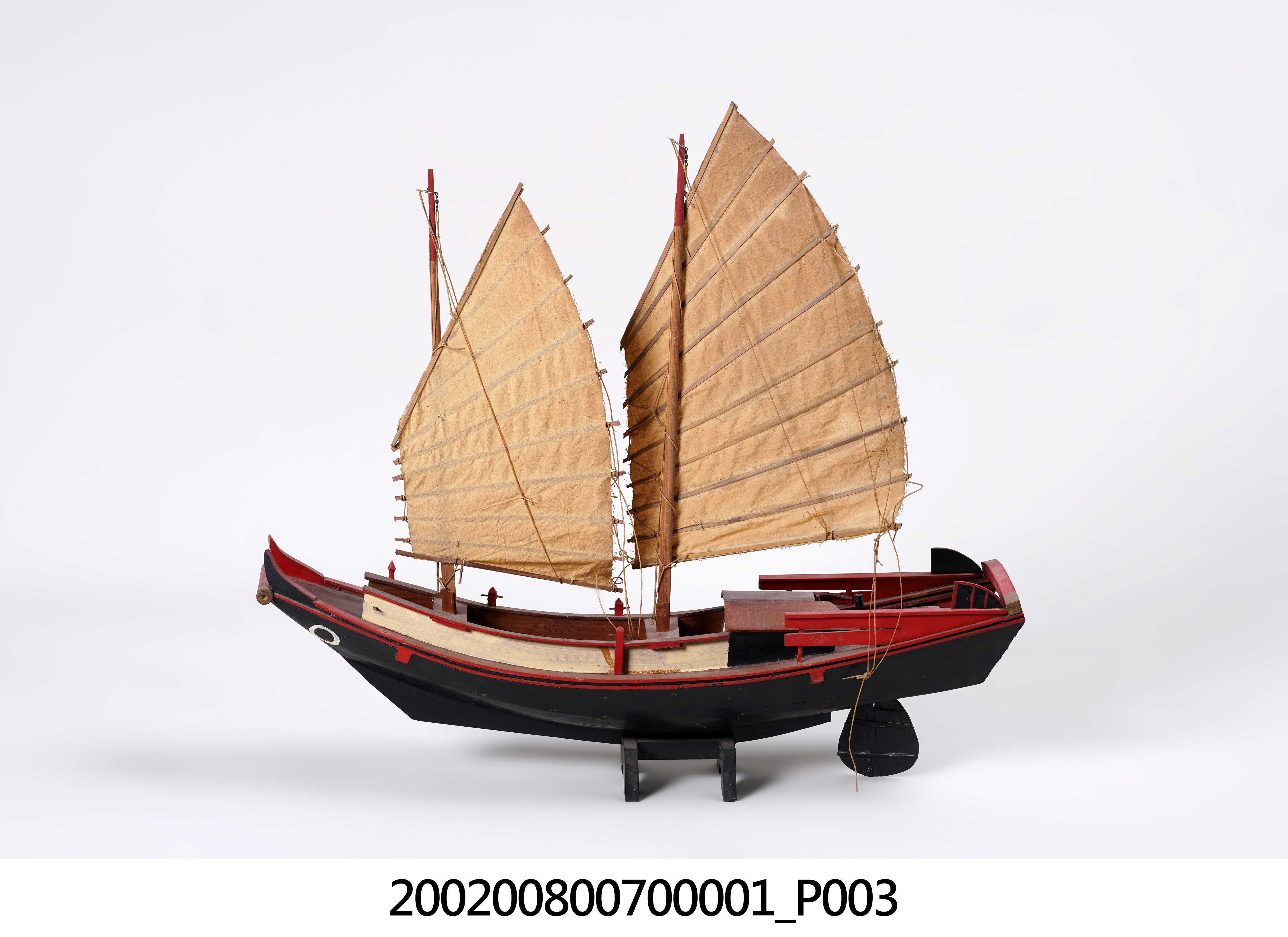 雙桅帆船模型 (共6張)