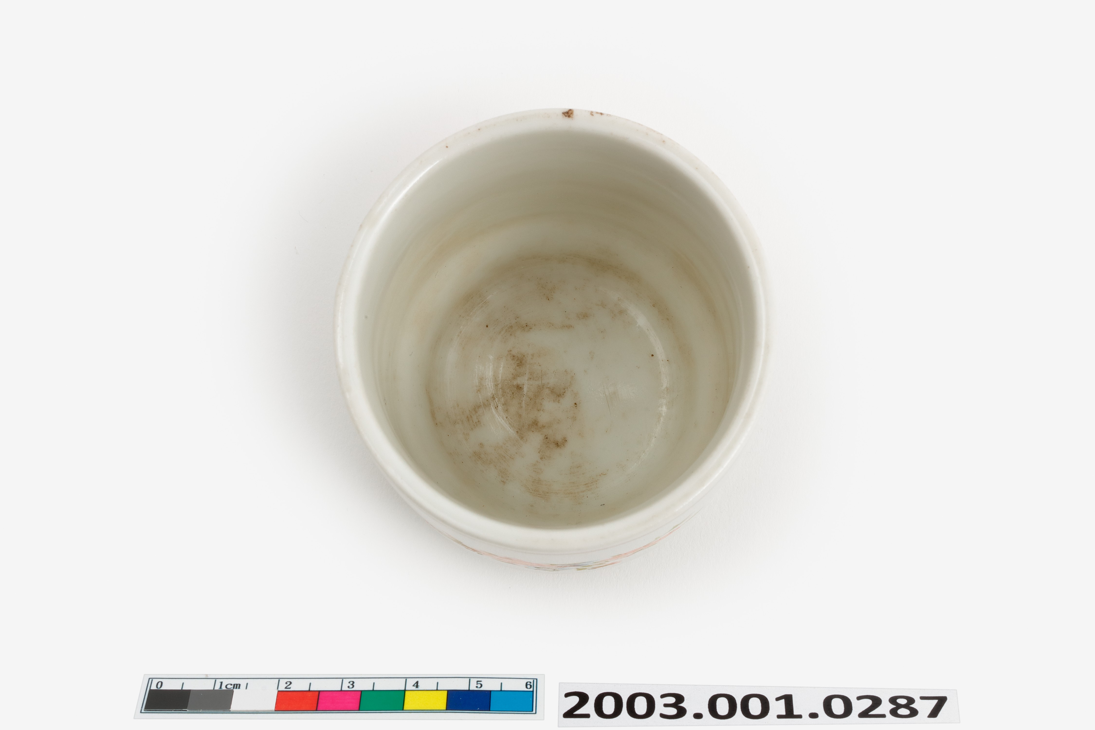 銅版轉印花卉茶杯 (共9張)