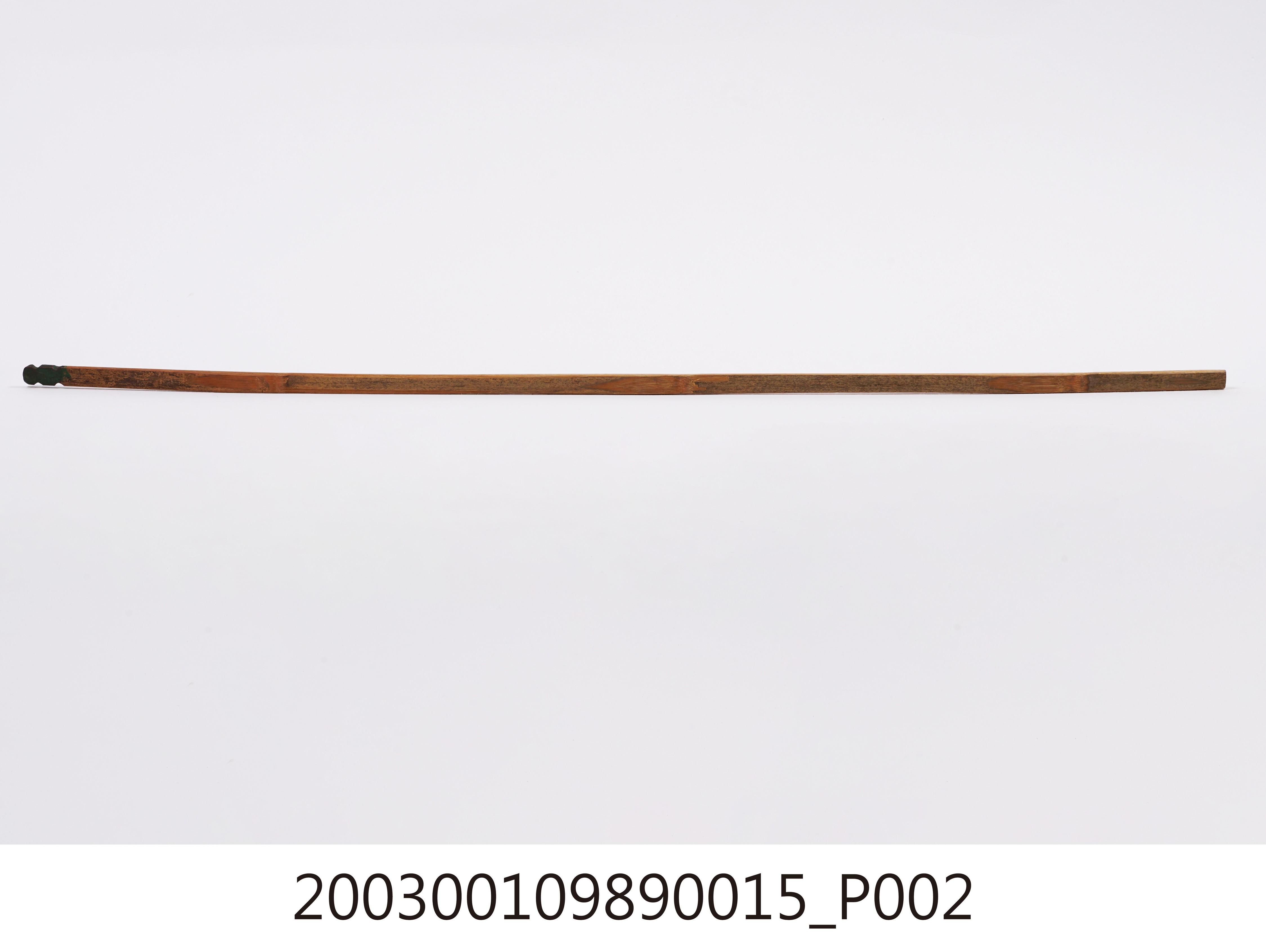 竹製第三十號籤支 (共4張)