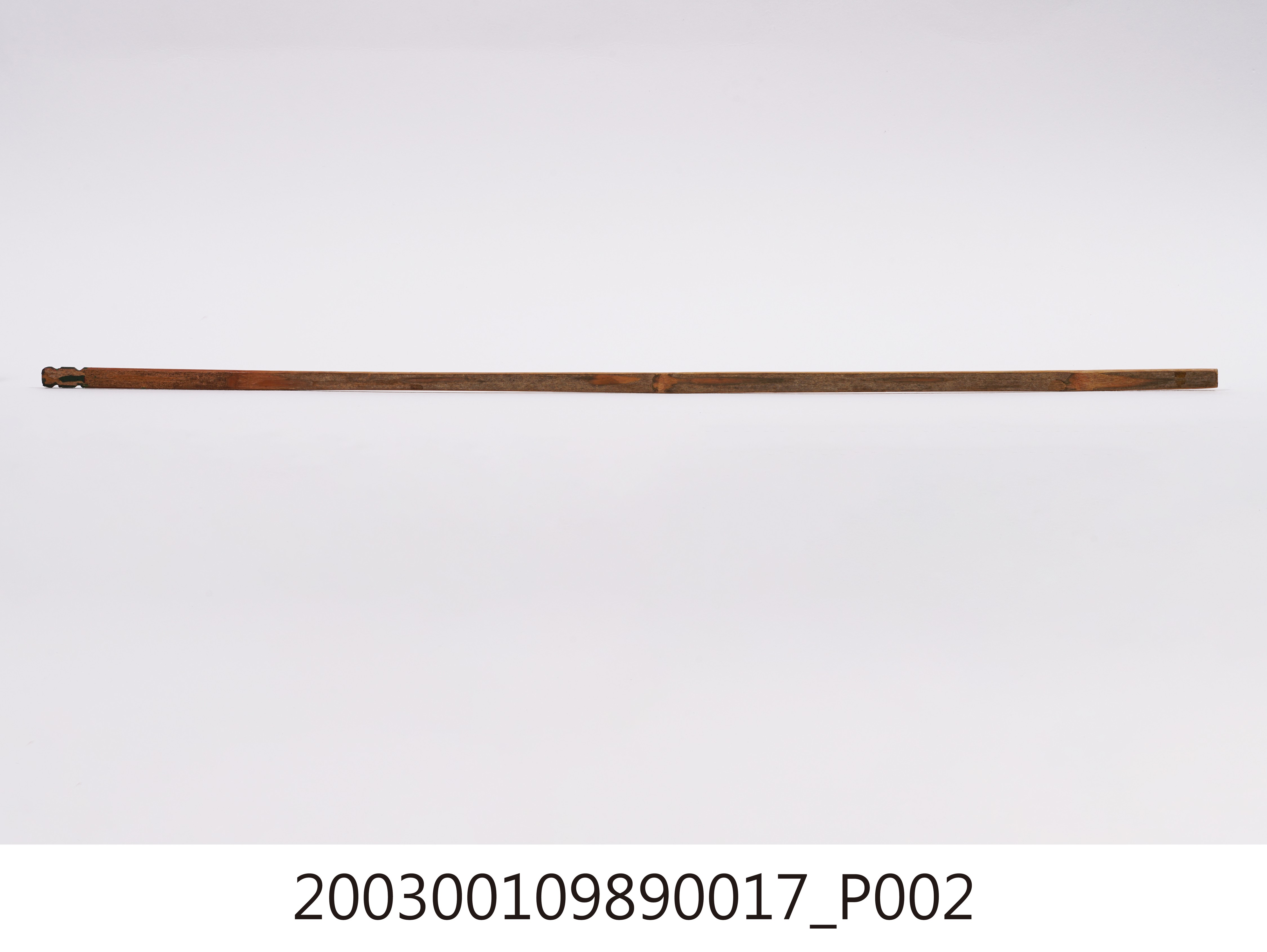 竹製第三十四號籤支 (共4張)