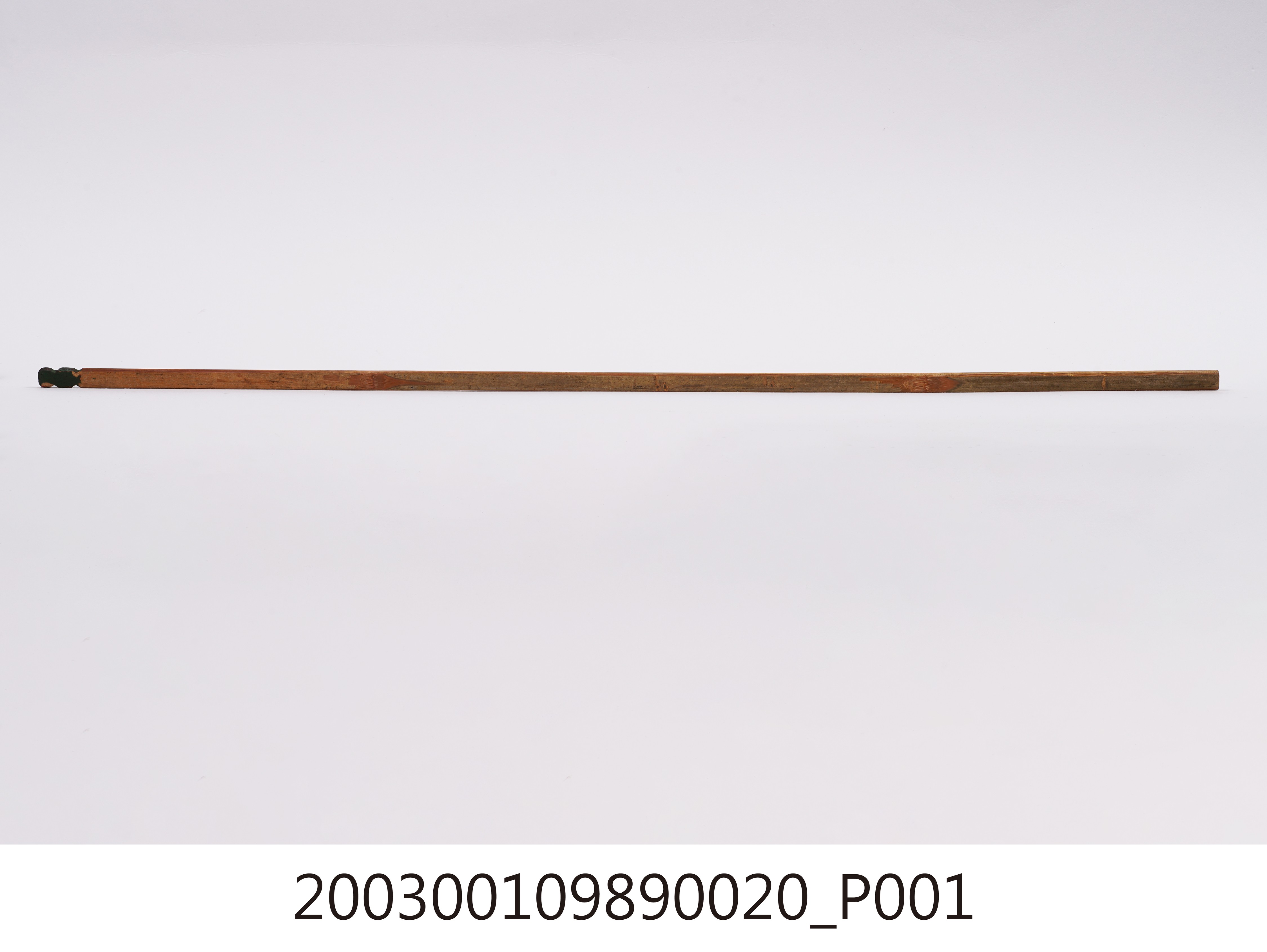 竹製第四十號籤支 (共4張)