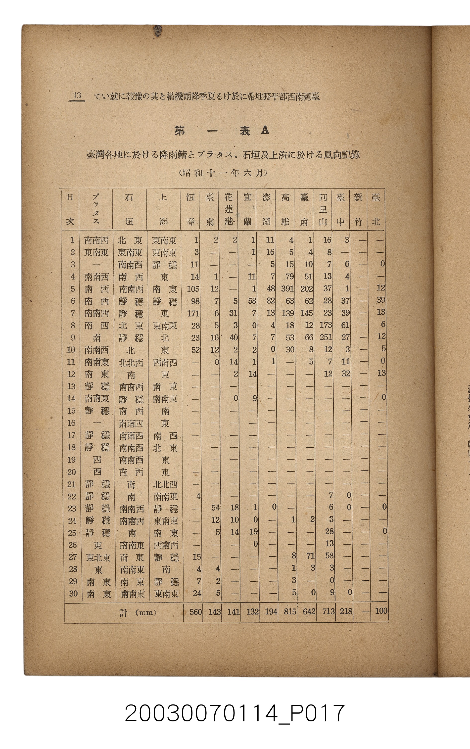 社團法人臺灣山林會發行《臺灣的山林》第171號 (共83張)