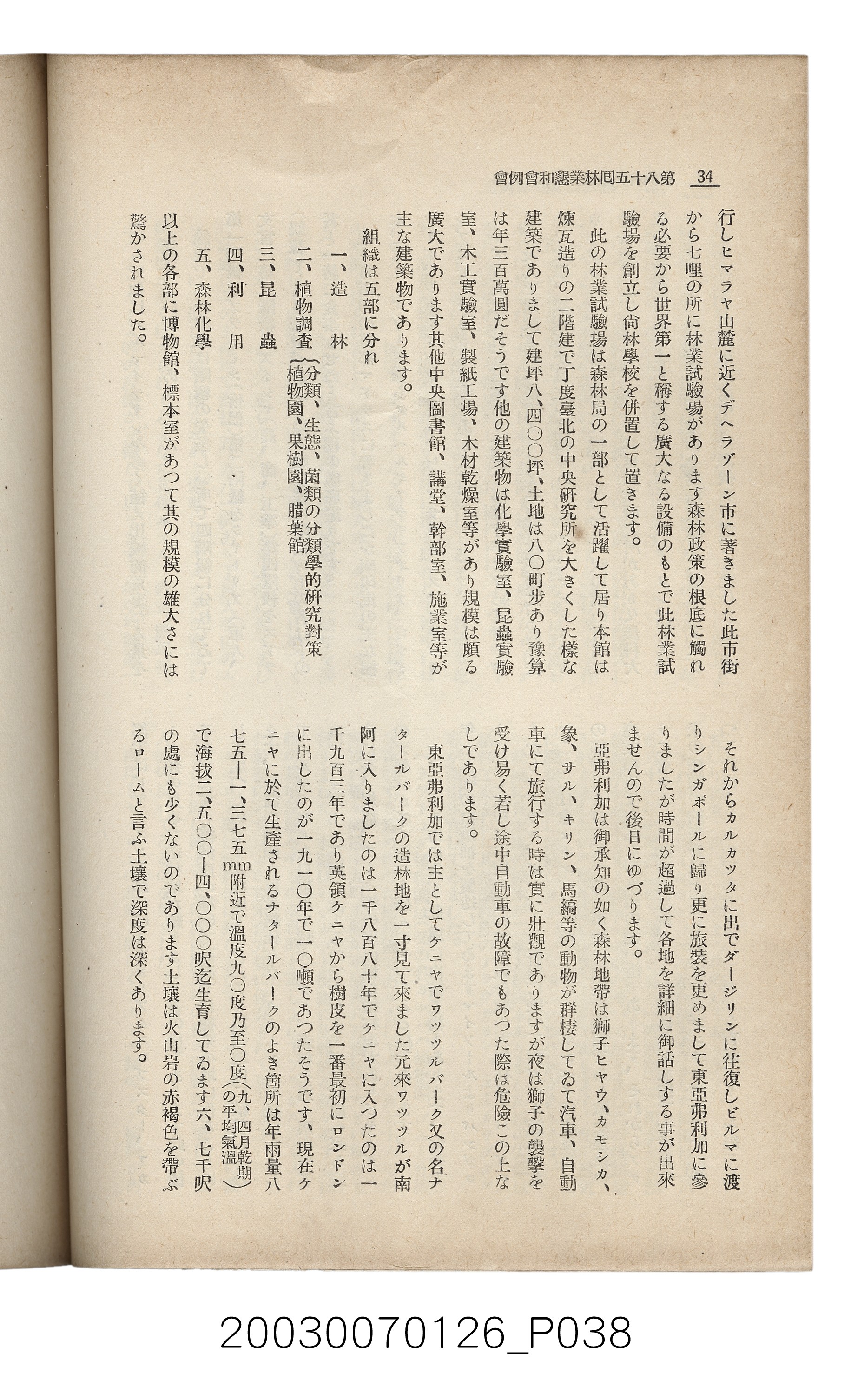 社團法人臺灣山林會發行《臺灣的山林》第136號 (共81張)
