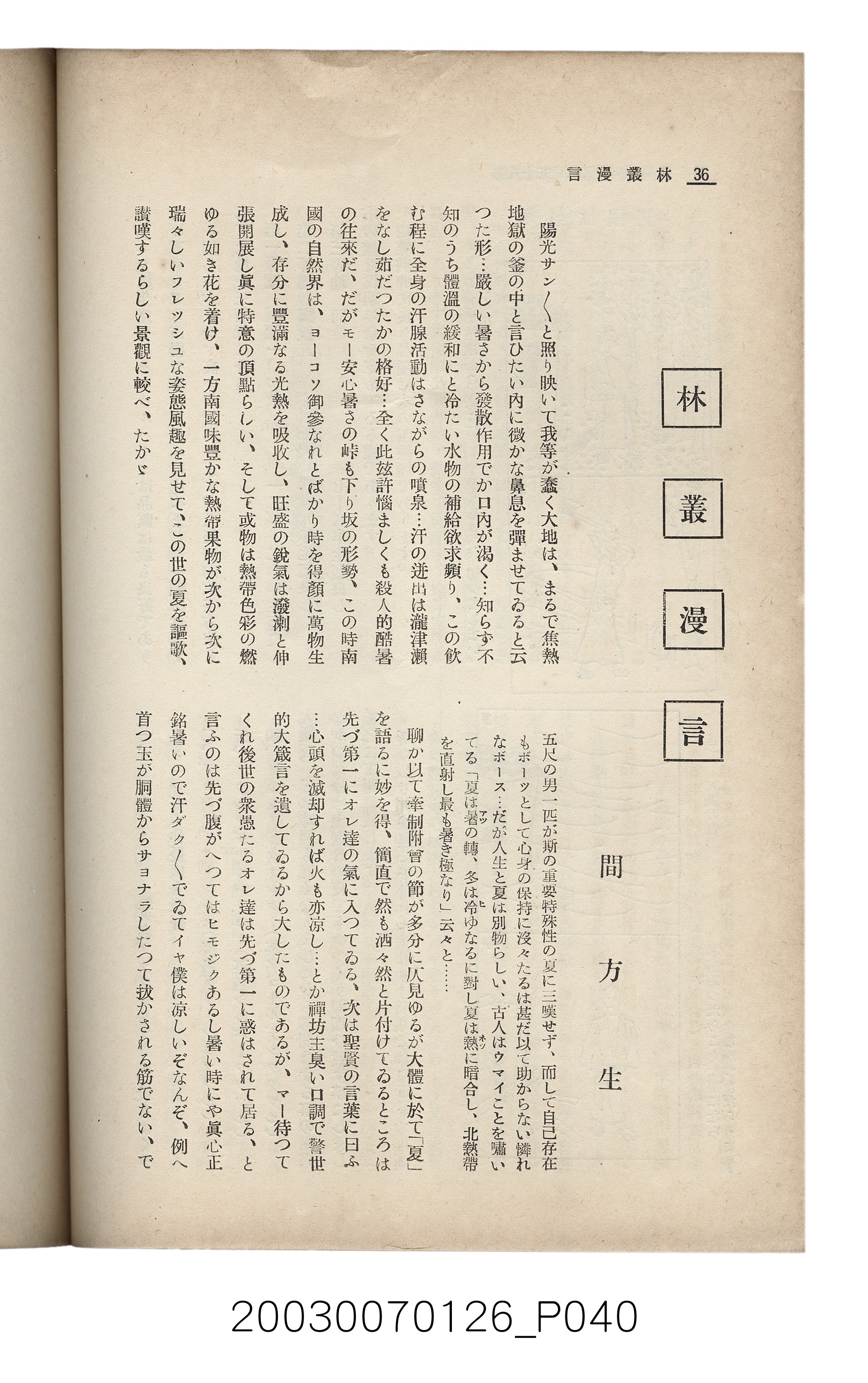 社團法人臺灣山林會發行《臺灣的山林》第136號 (共81張)