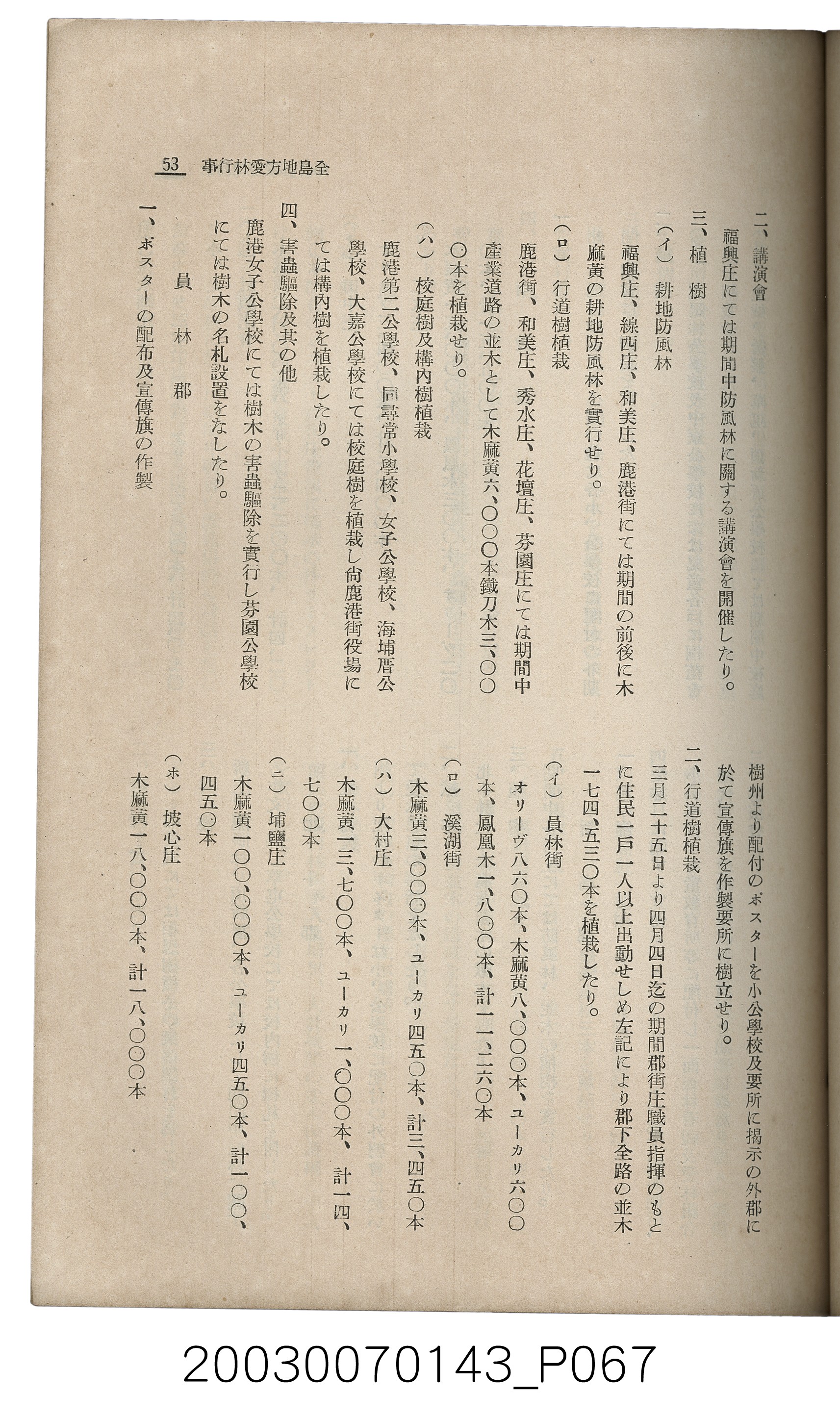 社團法人臺灣山林會發行《臺灣的山林》第145號 (共151張)