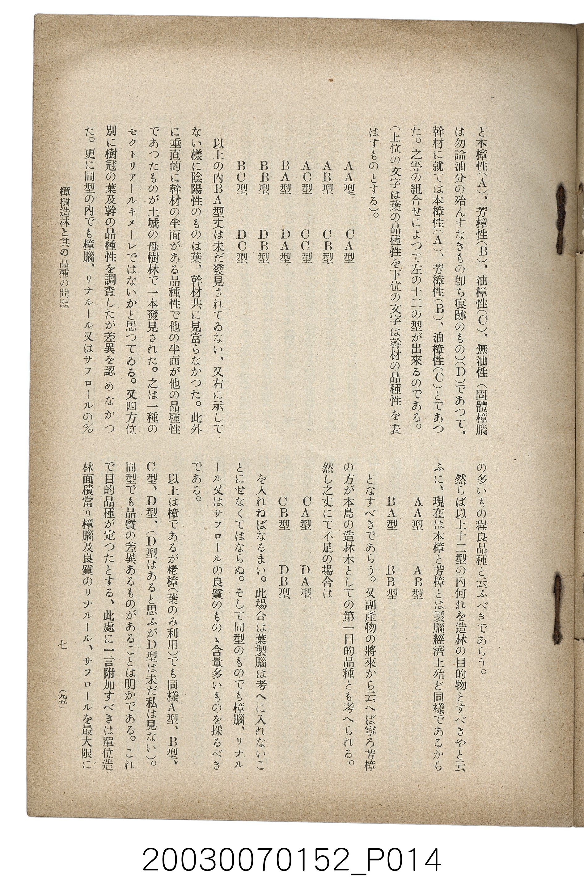 社團法人臺灣山林會發行《臺灣的山林》第95號 (共70張)