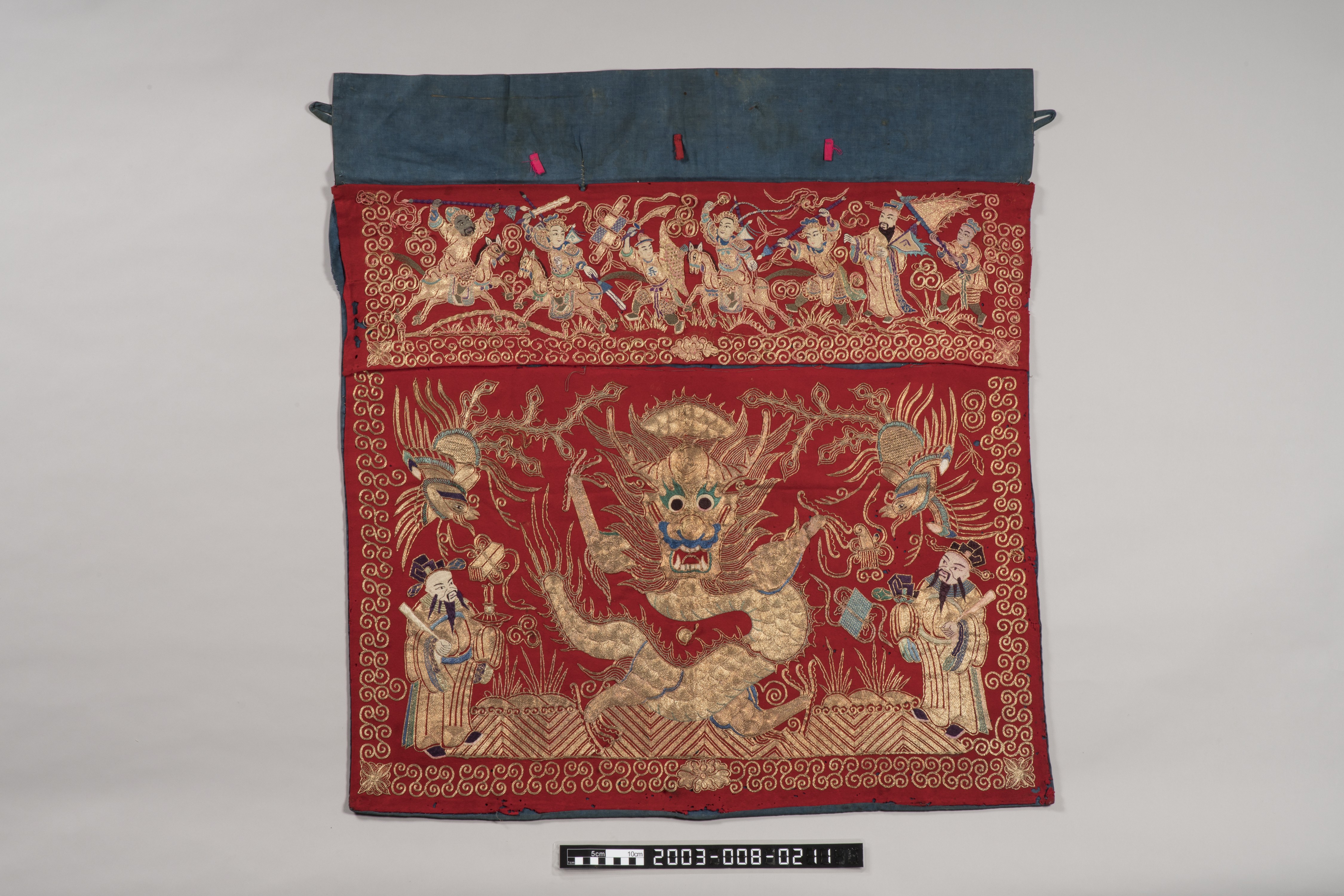 祥龍獻瑞加官進爵桌裙 (共7張)