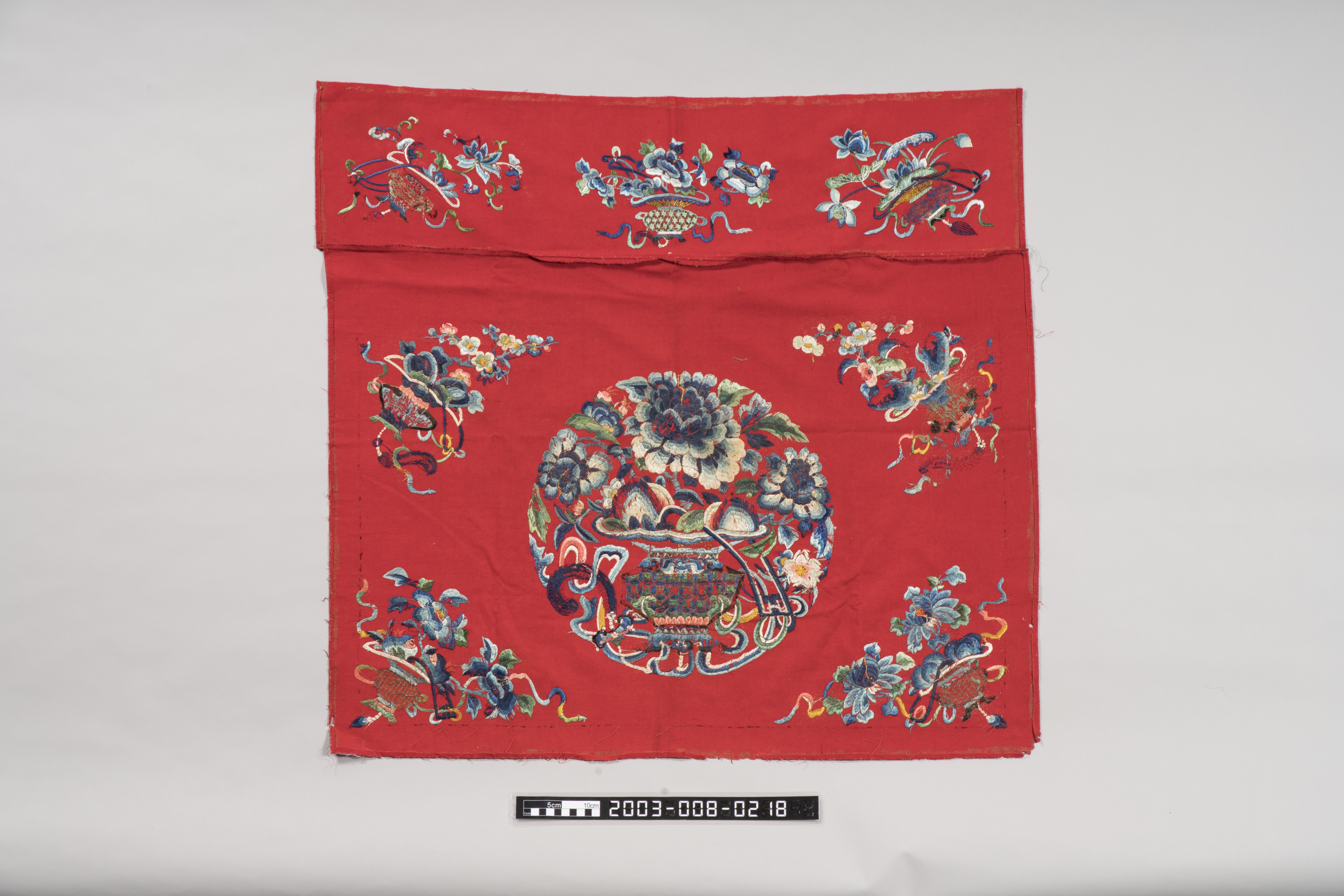 牡丹花團富貴平安桌裙 (共8張)