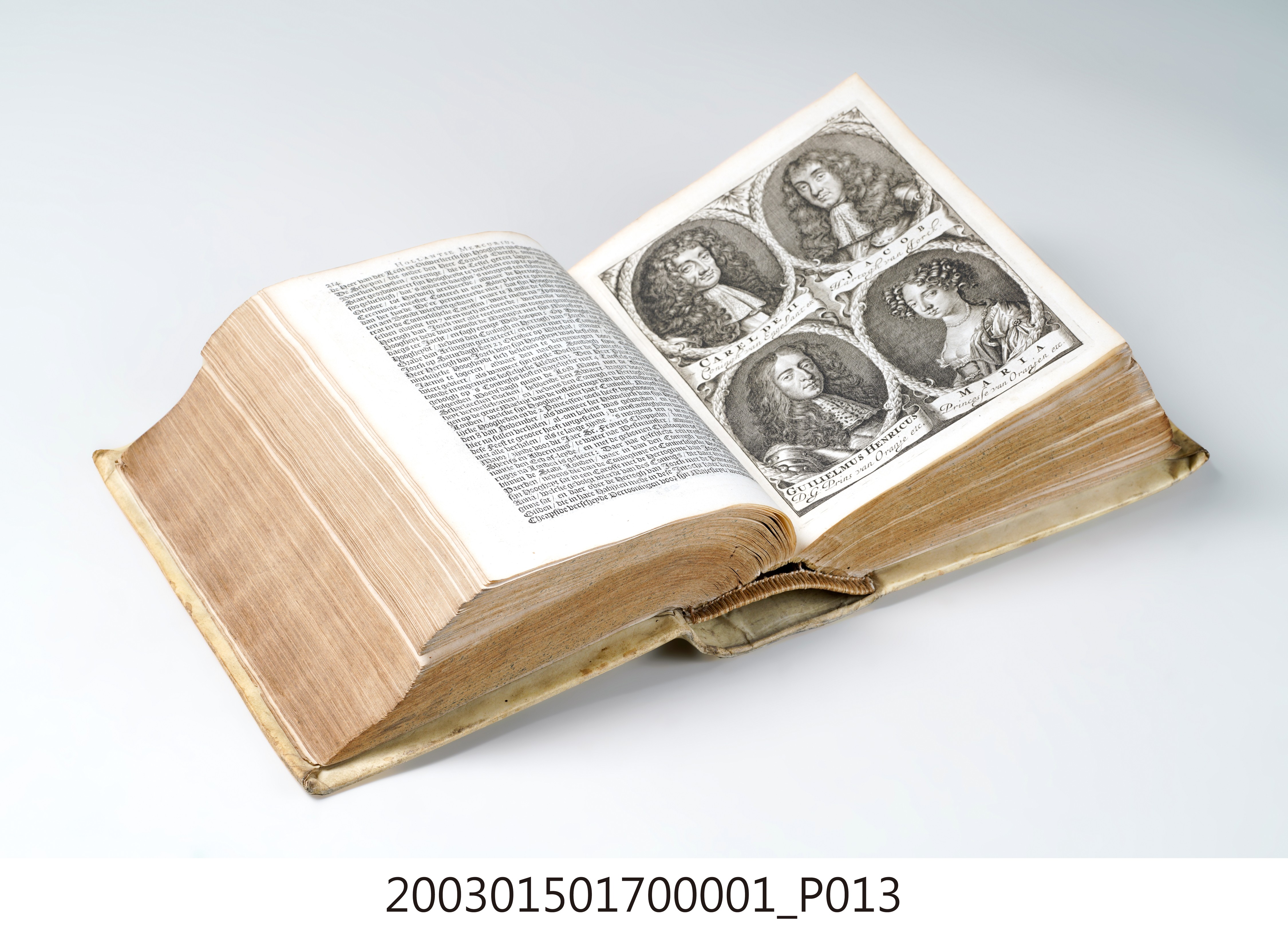 彼德卡斯特連著《荷蘭人報》1675年至1676年 (共16張)