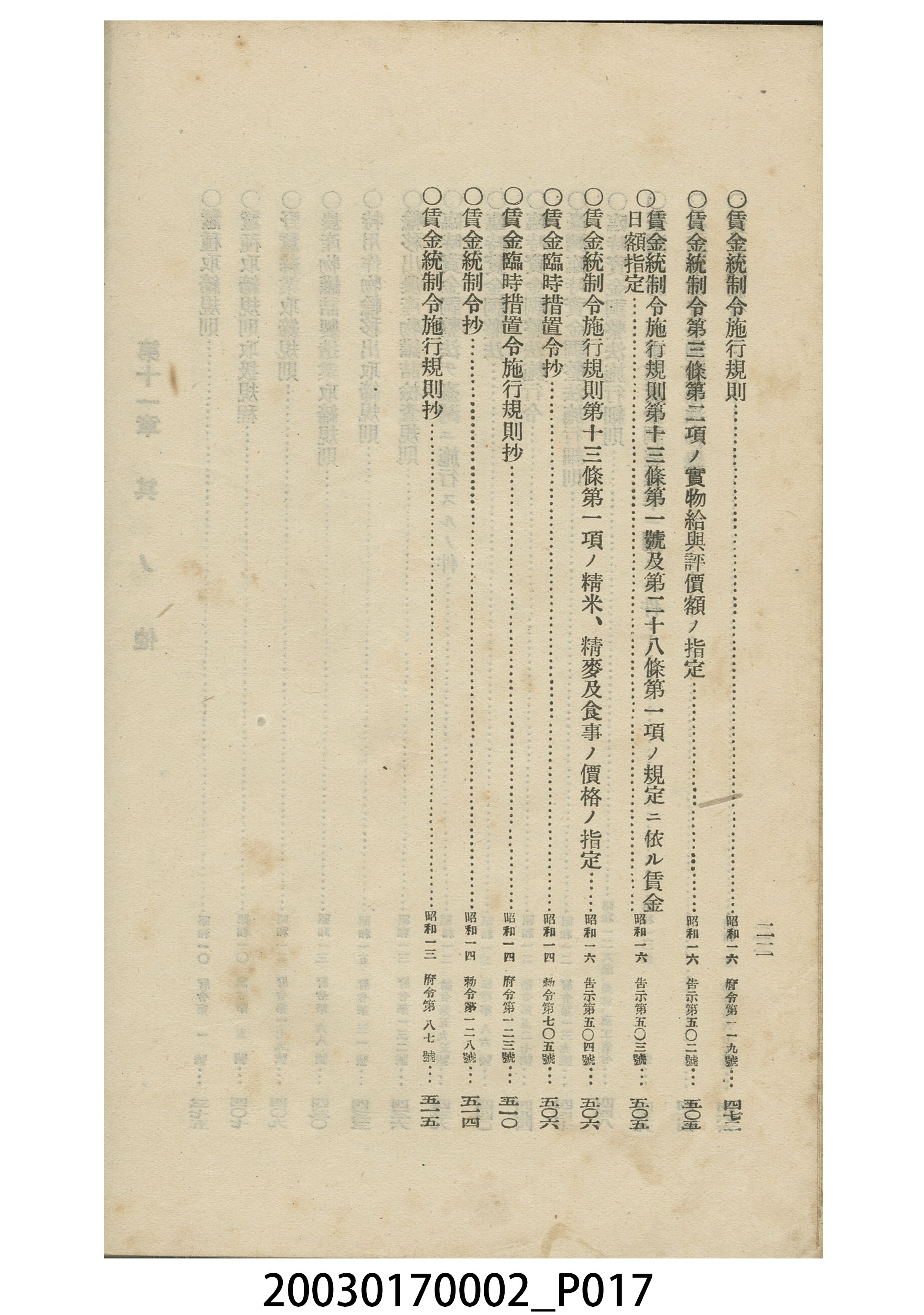 間方正之編輯《臺灣農業關係法規集》 (共20張)