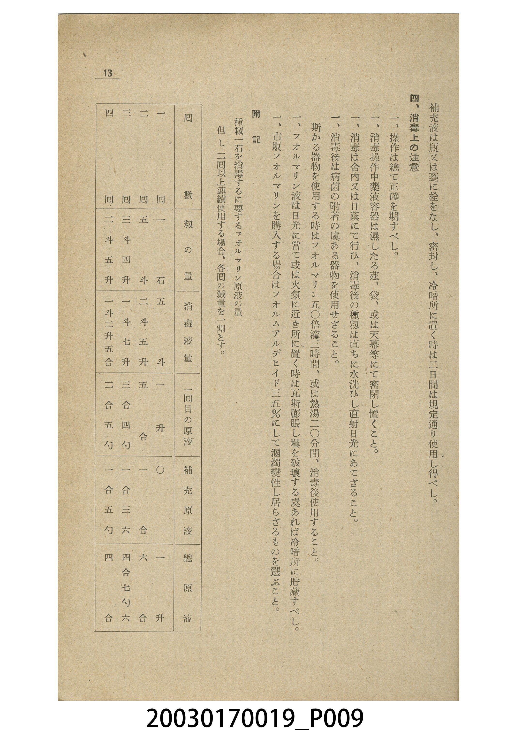 臺灣總督府殖產局發行《論稻之耕種法改善》 (共20張)