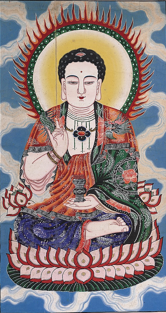 阿彌陀佛畫像掛軸 (共1張)