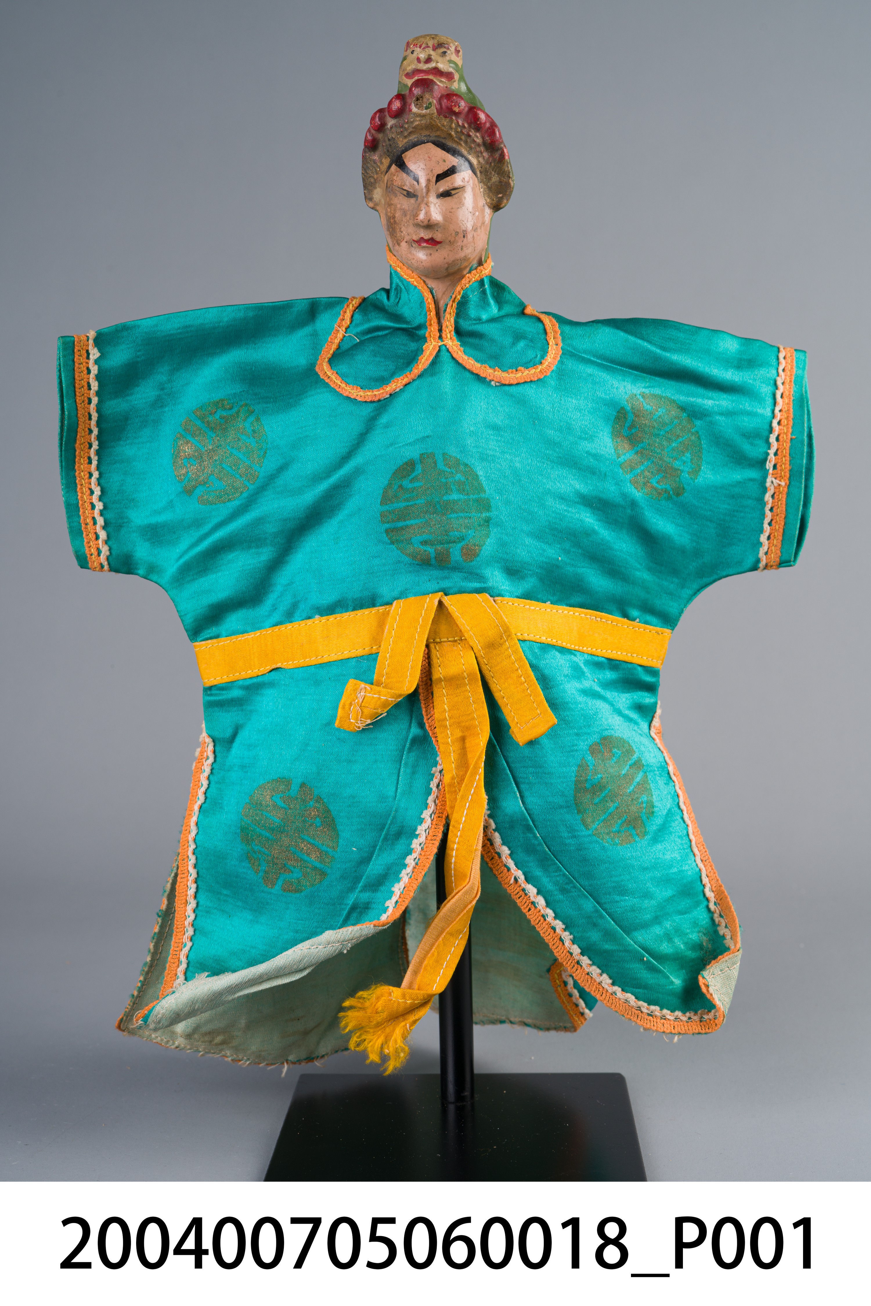 土黏香童玩武生布袋戲偶 (共7張)
