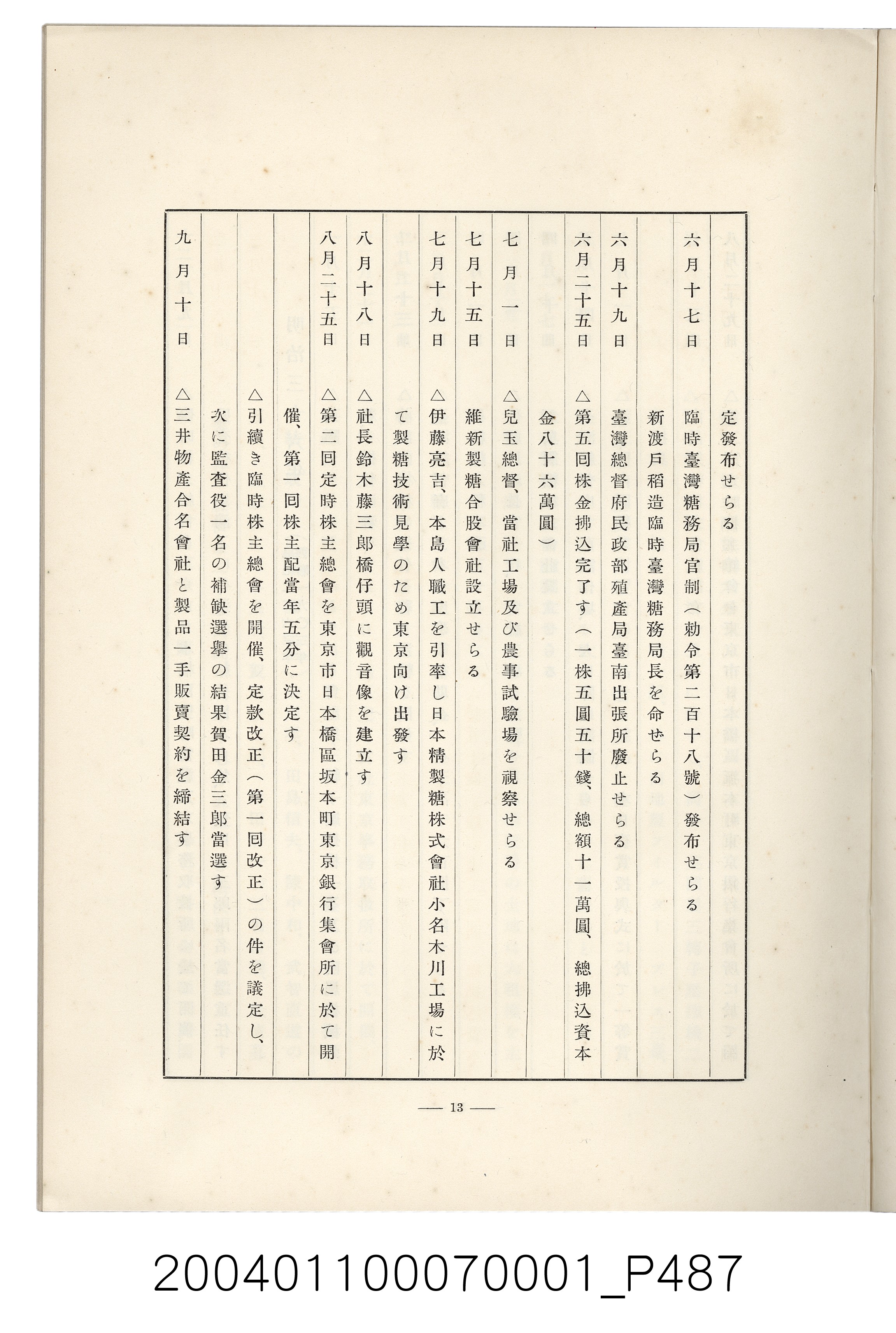 伊藤重郎編《臺灣製糖株式會社史》書本 (共593張)