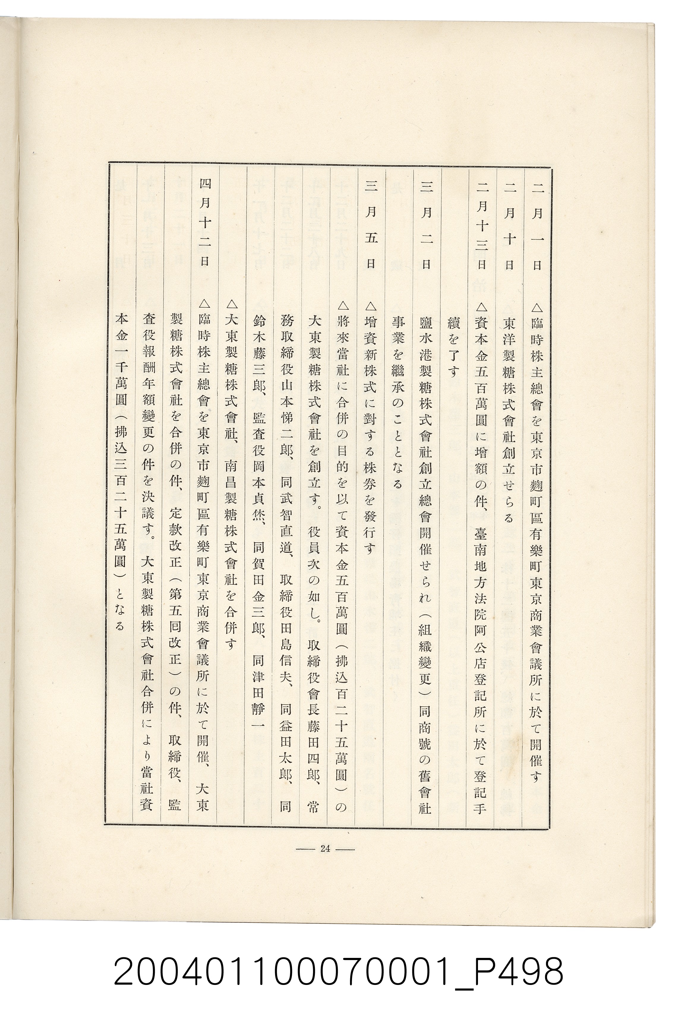 伊藤重郎編《臺灣製糖株式會社史》書本 (共593張)