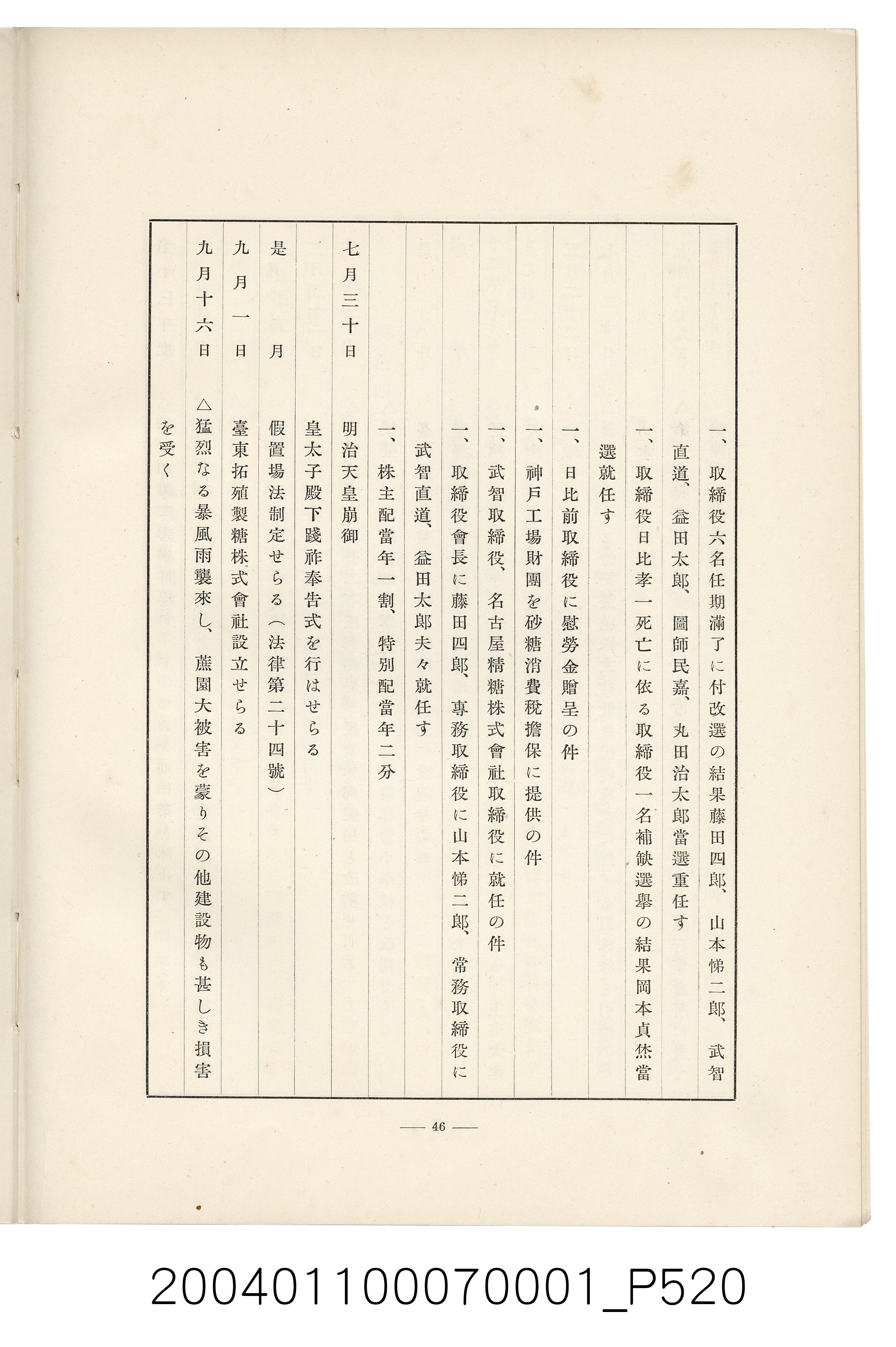 伊藤重郎編《臺灣製糖株式會社史》書本 (共593張)