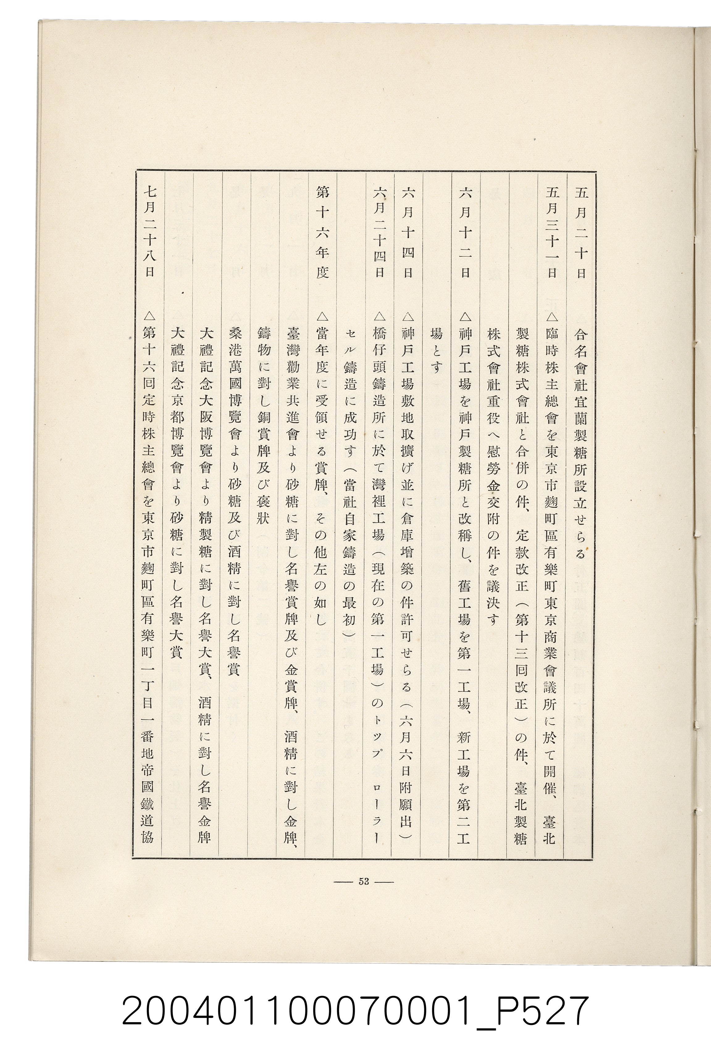 伊藤重郎編《臺灣製糖株式會社史》書本 (共593張)