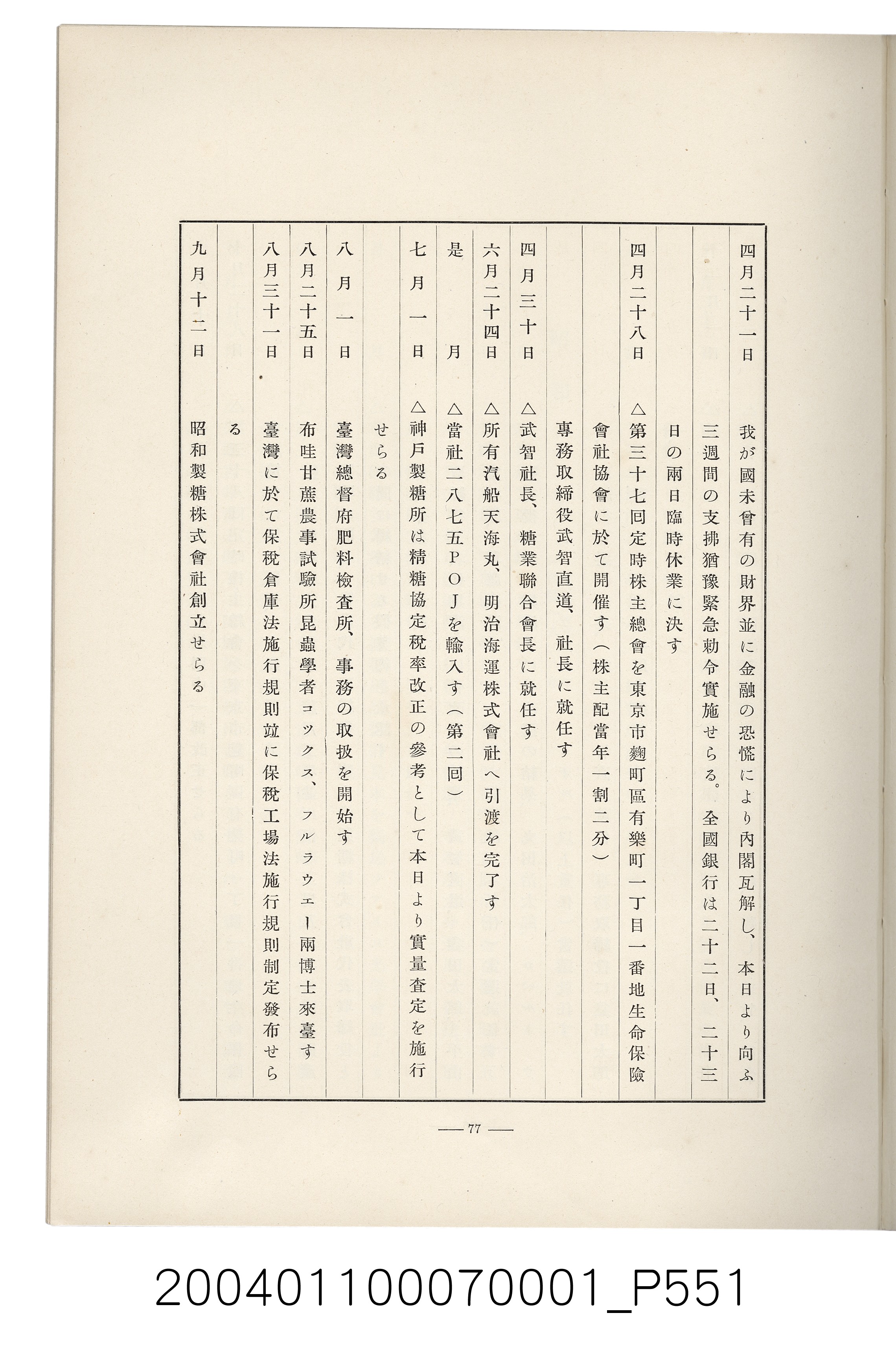 伊藤重郎編《臺灣製糖株式會社史》書本 (共593張)