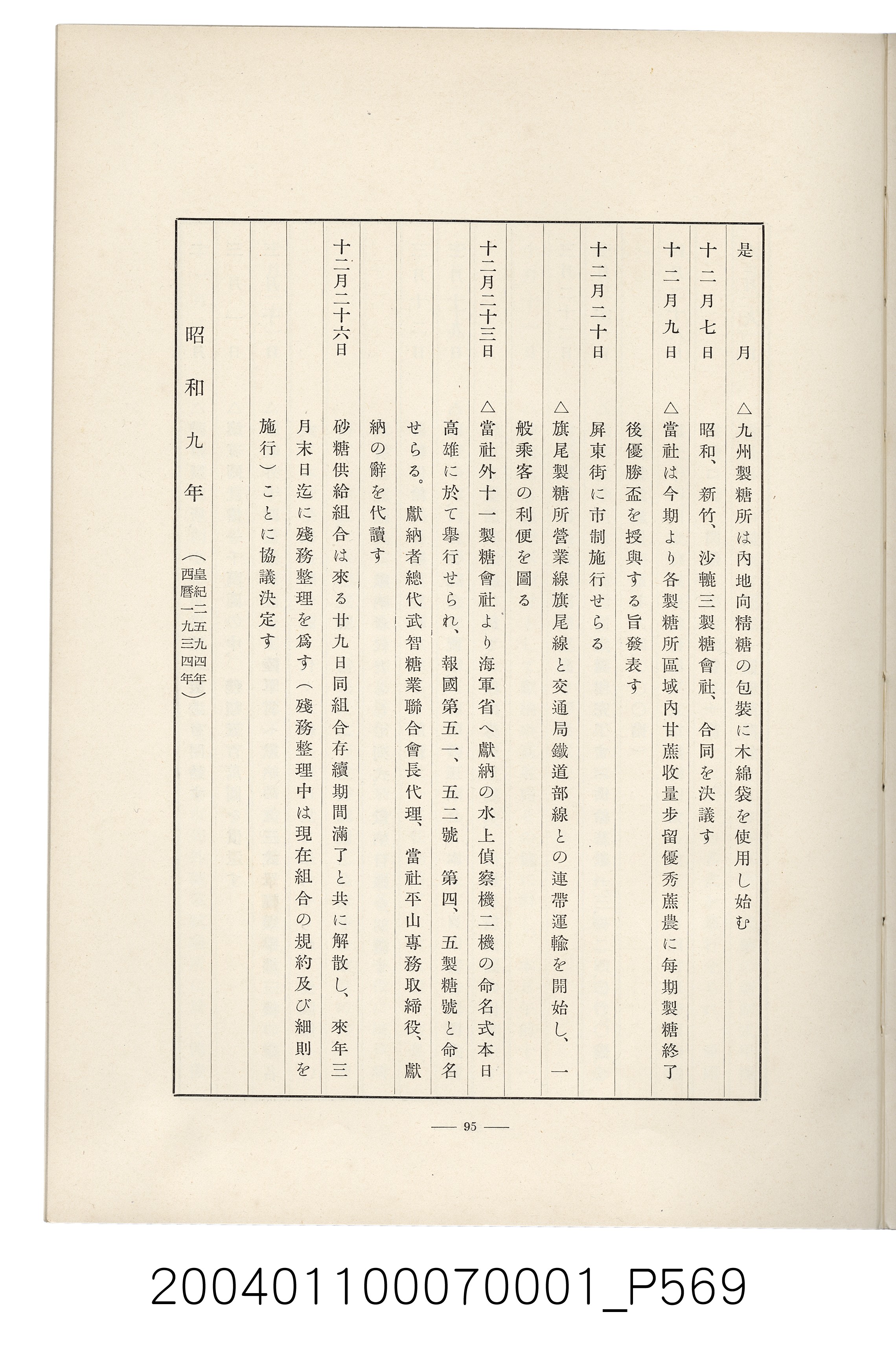 伊藤重郎編《臺灣製糖株式會社史》書本 (共593張)
