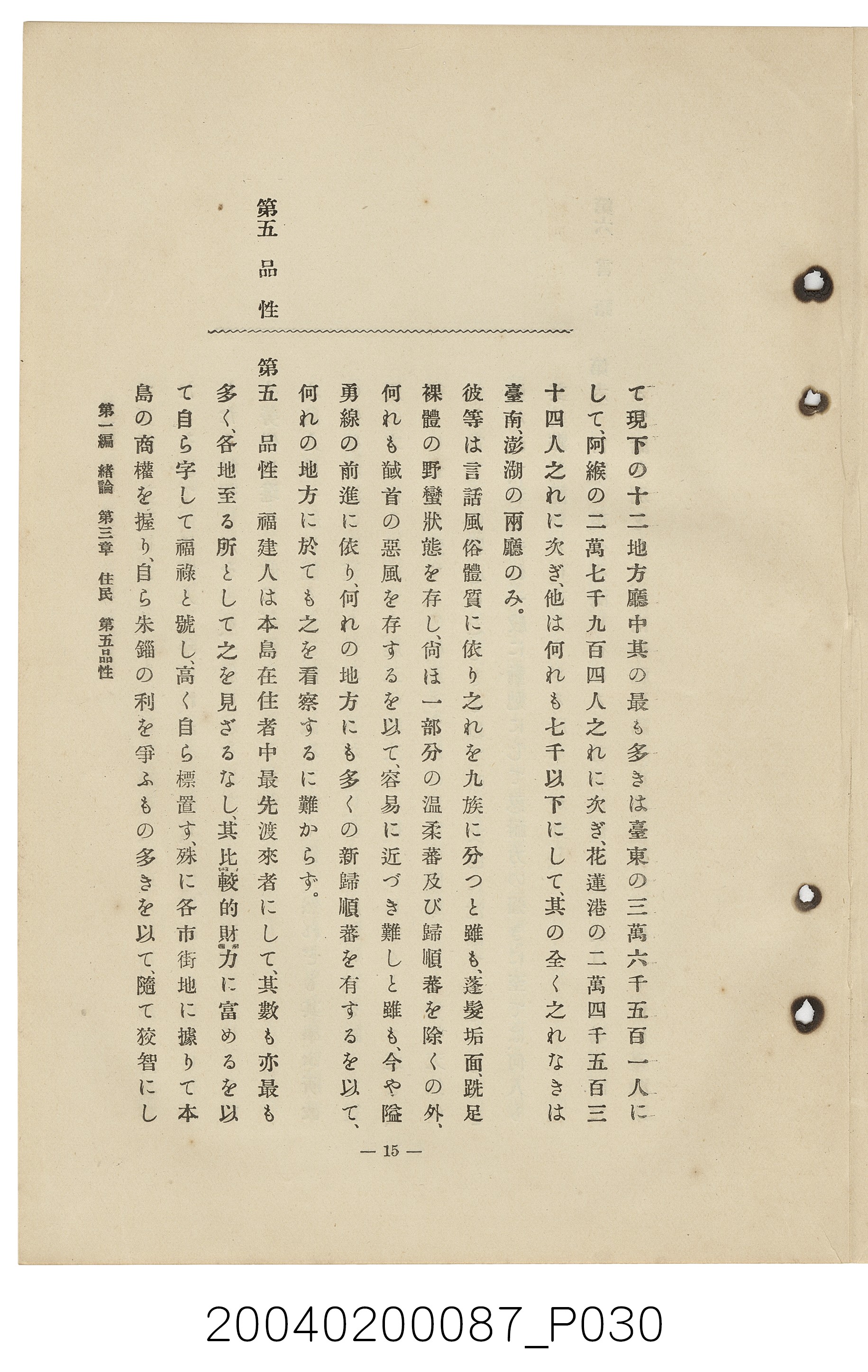 手島兵次郎編《臺灣慣習大要》 (共247張)