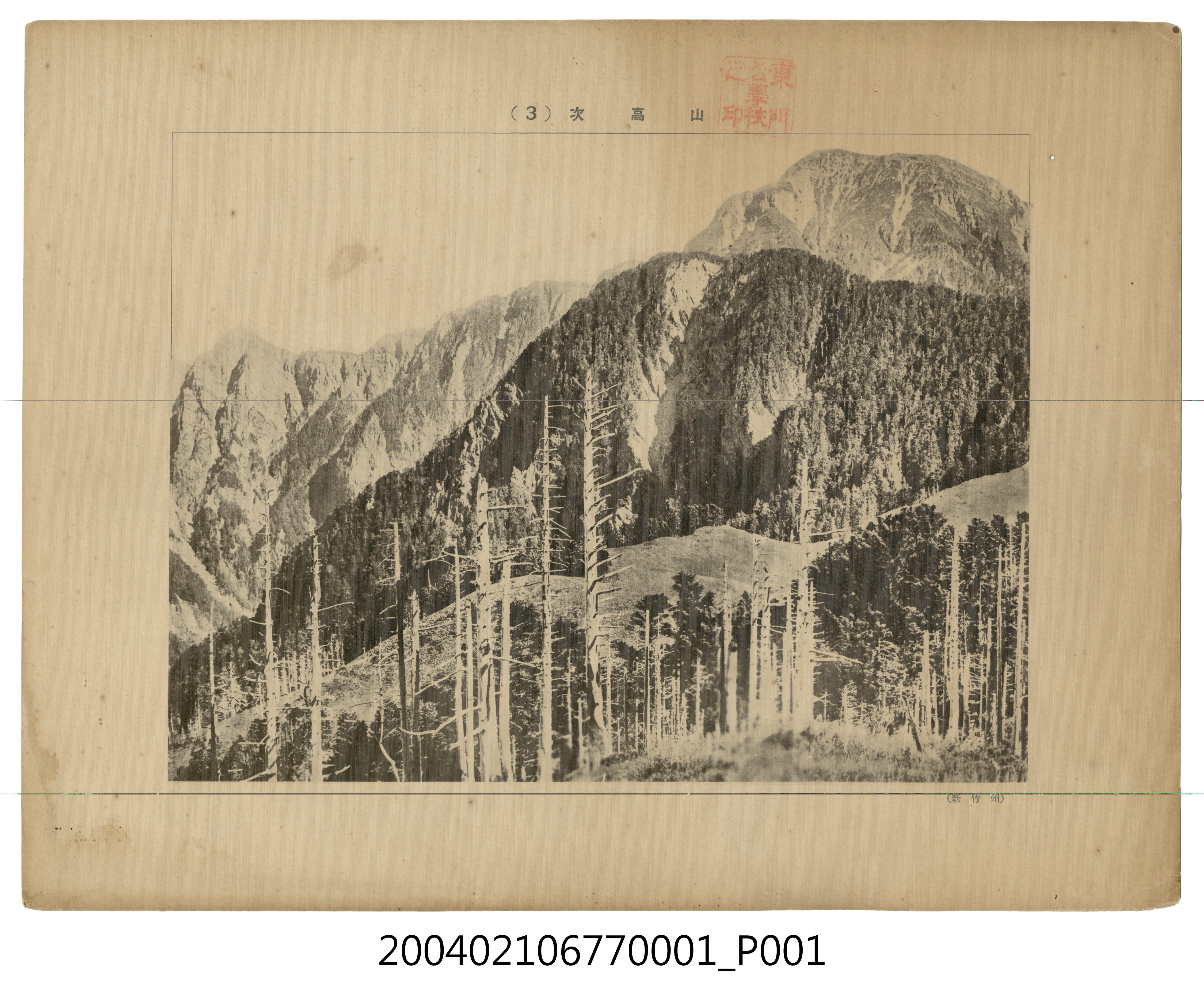 次高山 (共2張)