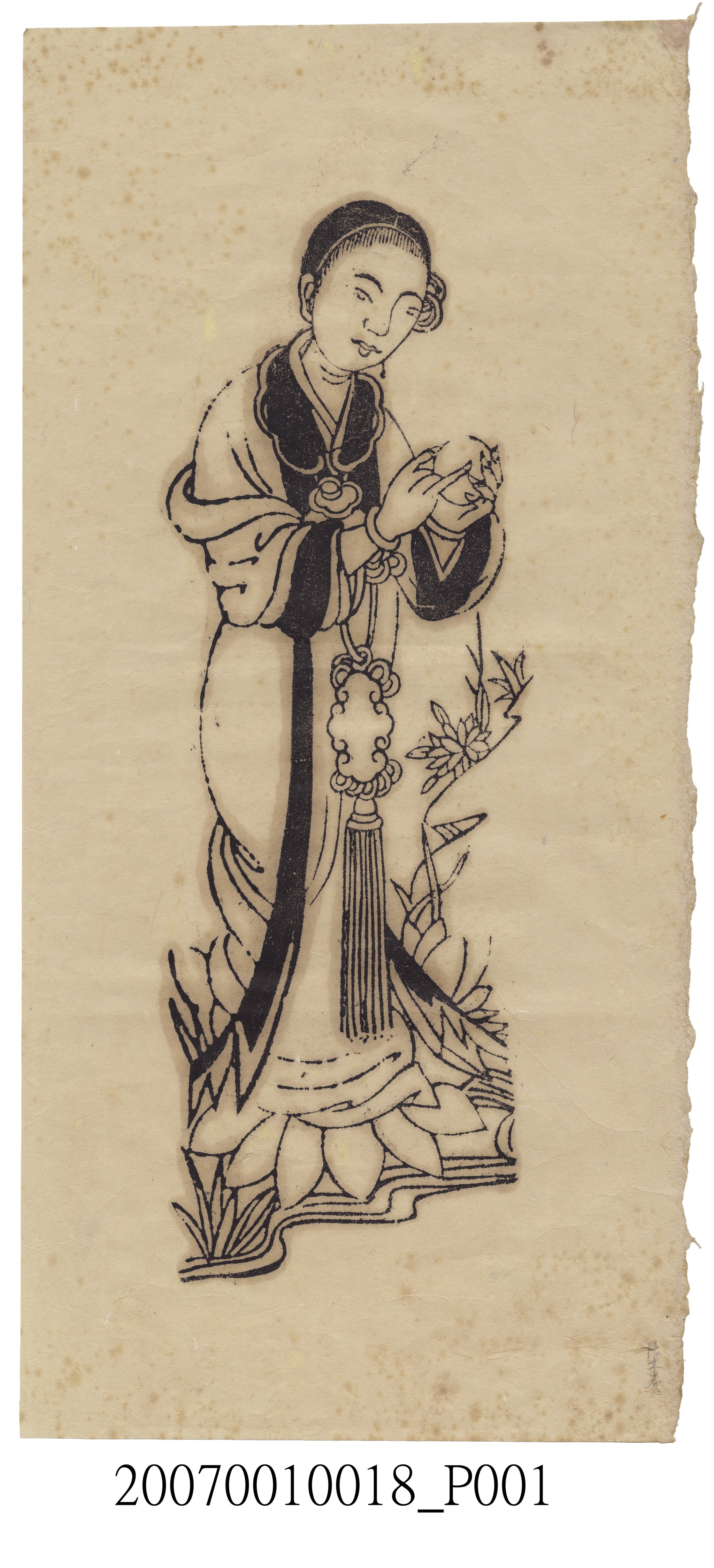侍女版畫 (共3張)