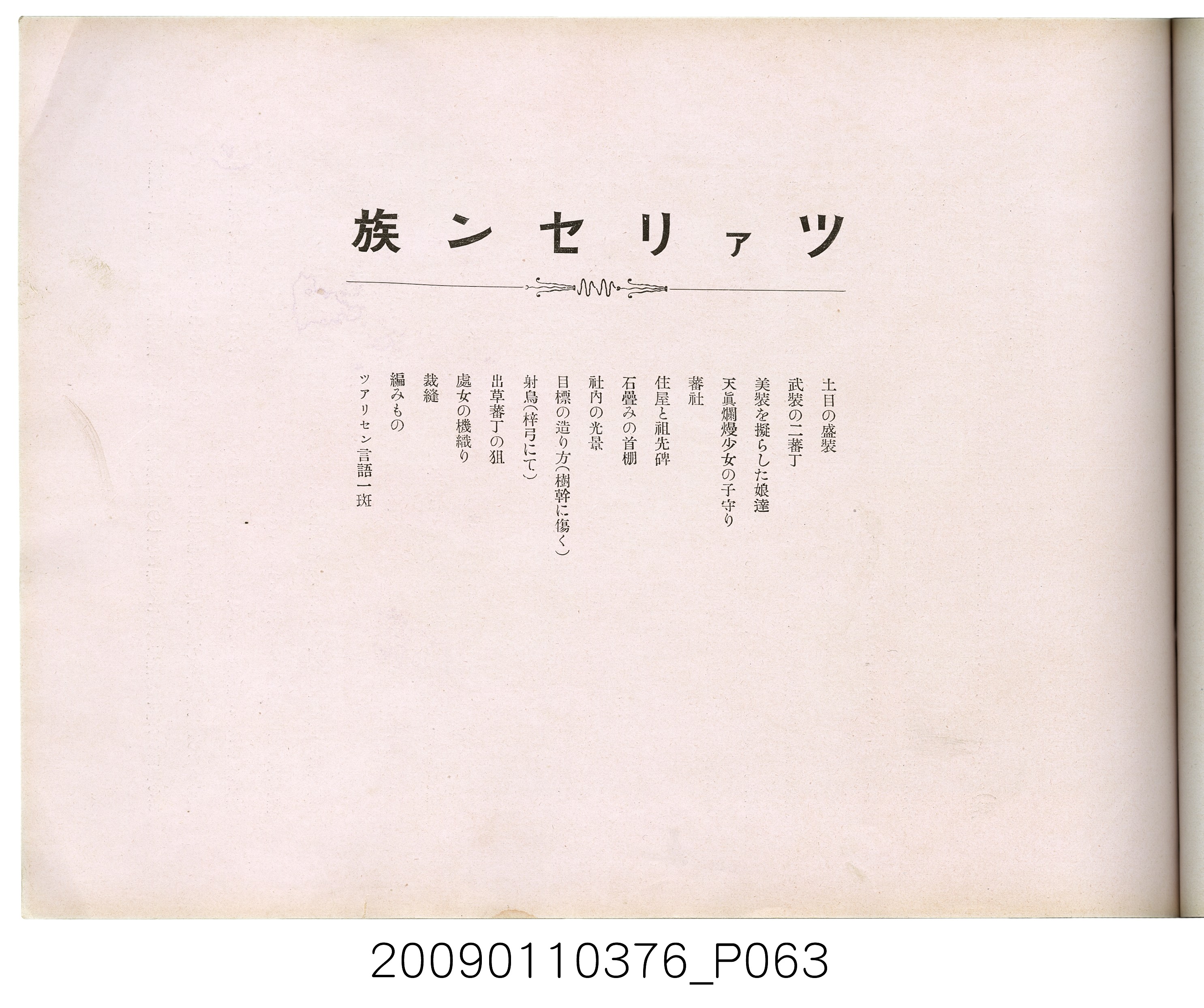 成田武司編《臺灣生蕃種族寫真》 (共165張)
