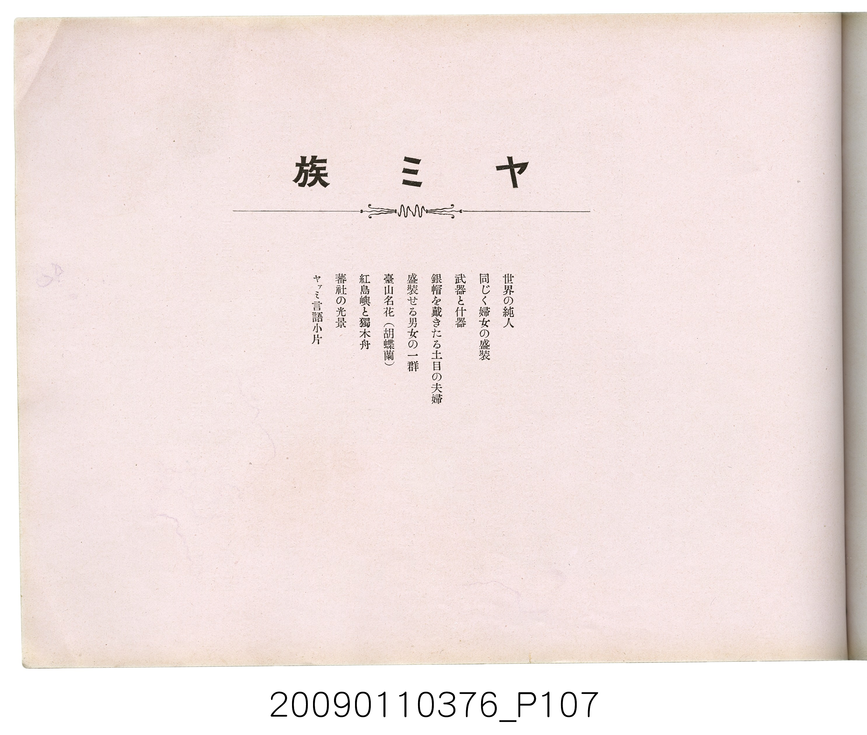 成田武司編《臺灣生蕃種族寫真》 (共165張)