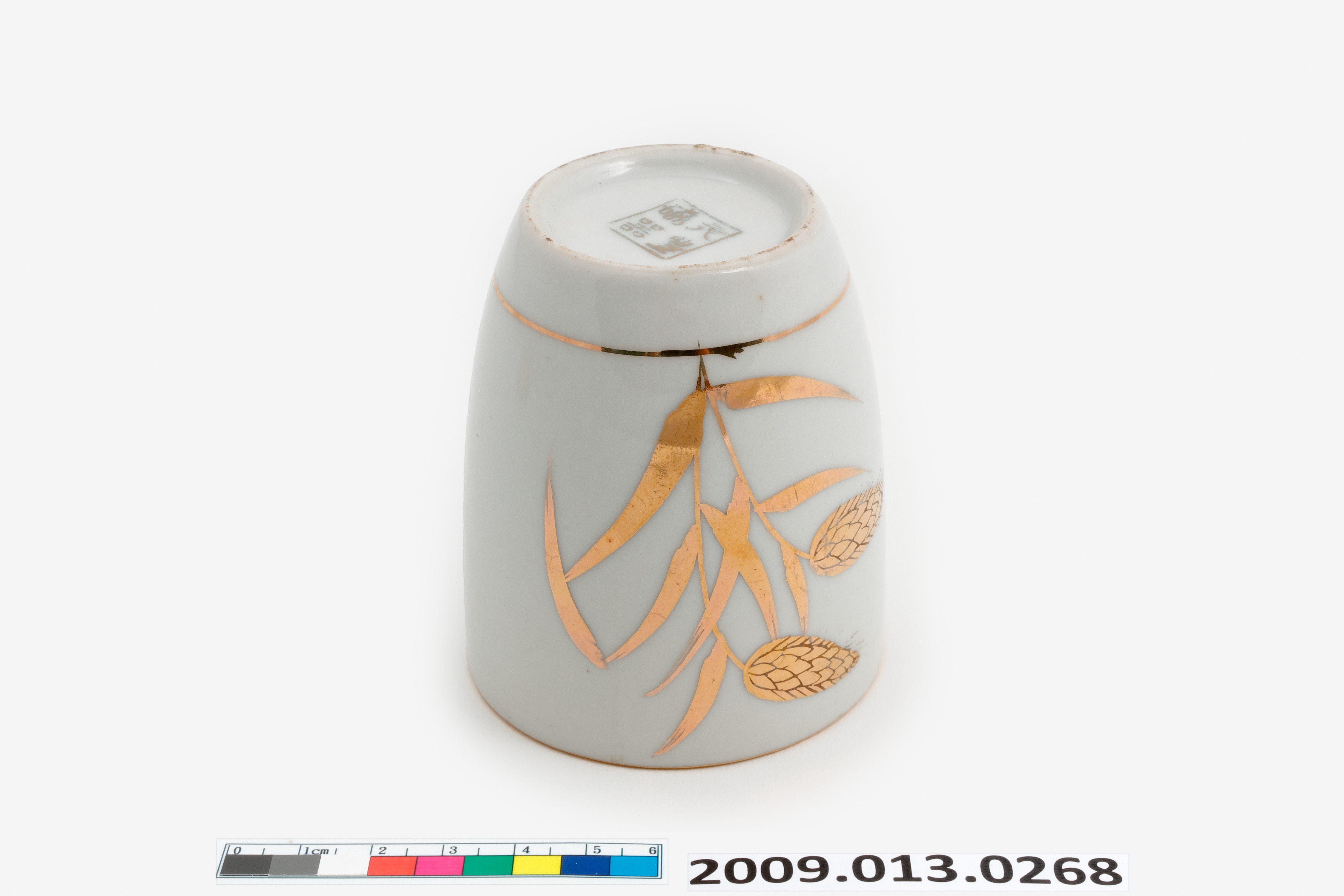 轉印金彩麥穗紋杯 (共10張)