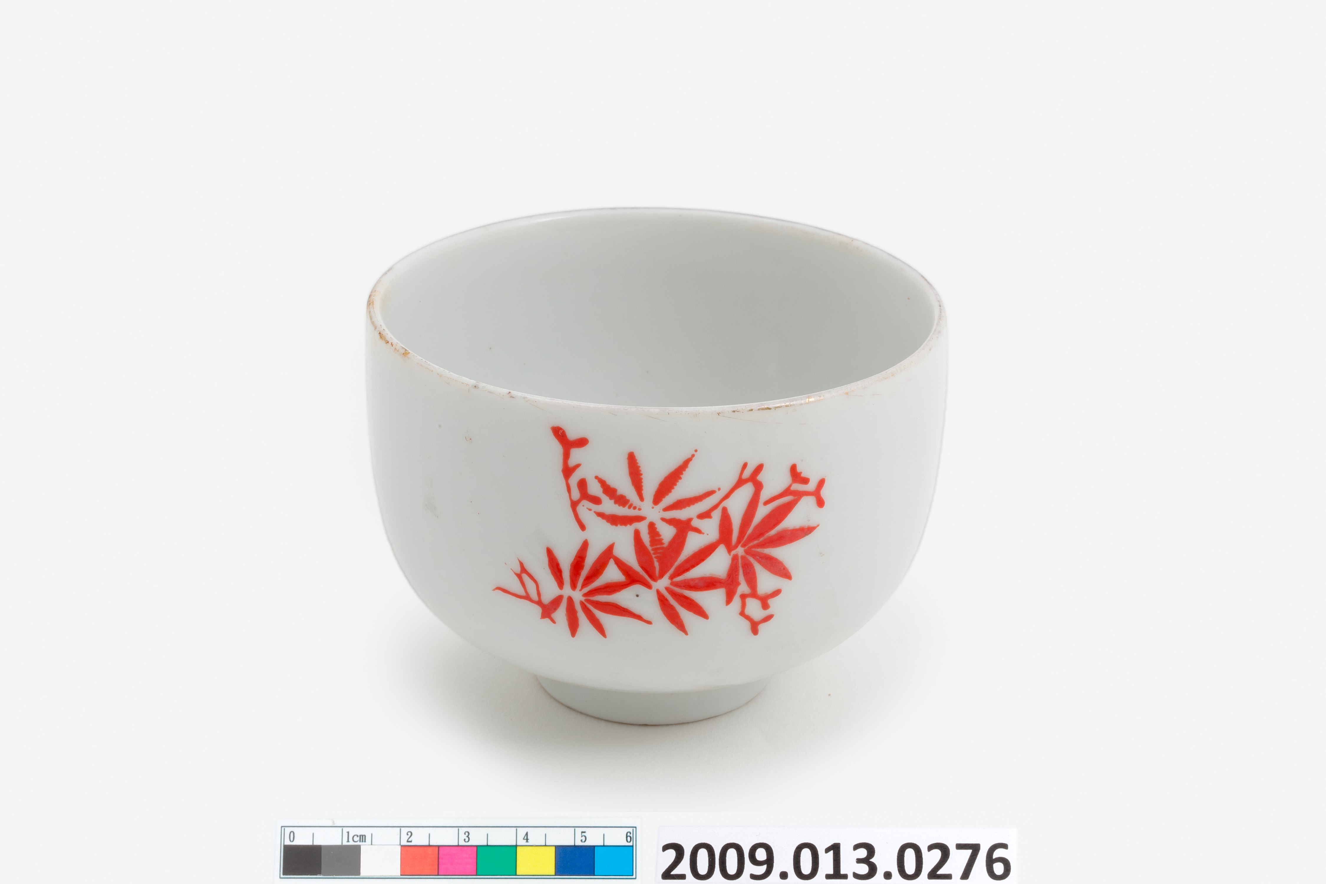釉上轉印花紋茶杯 (共9張)