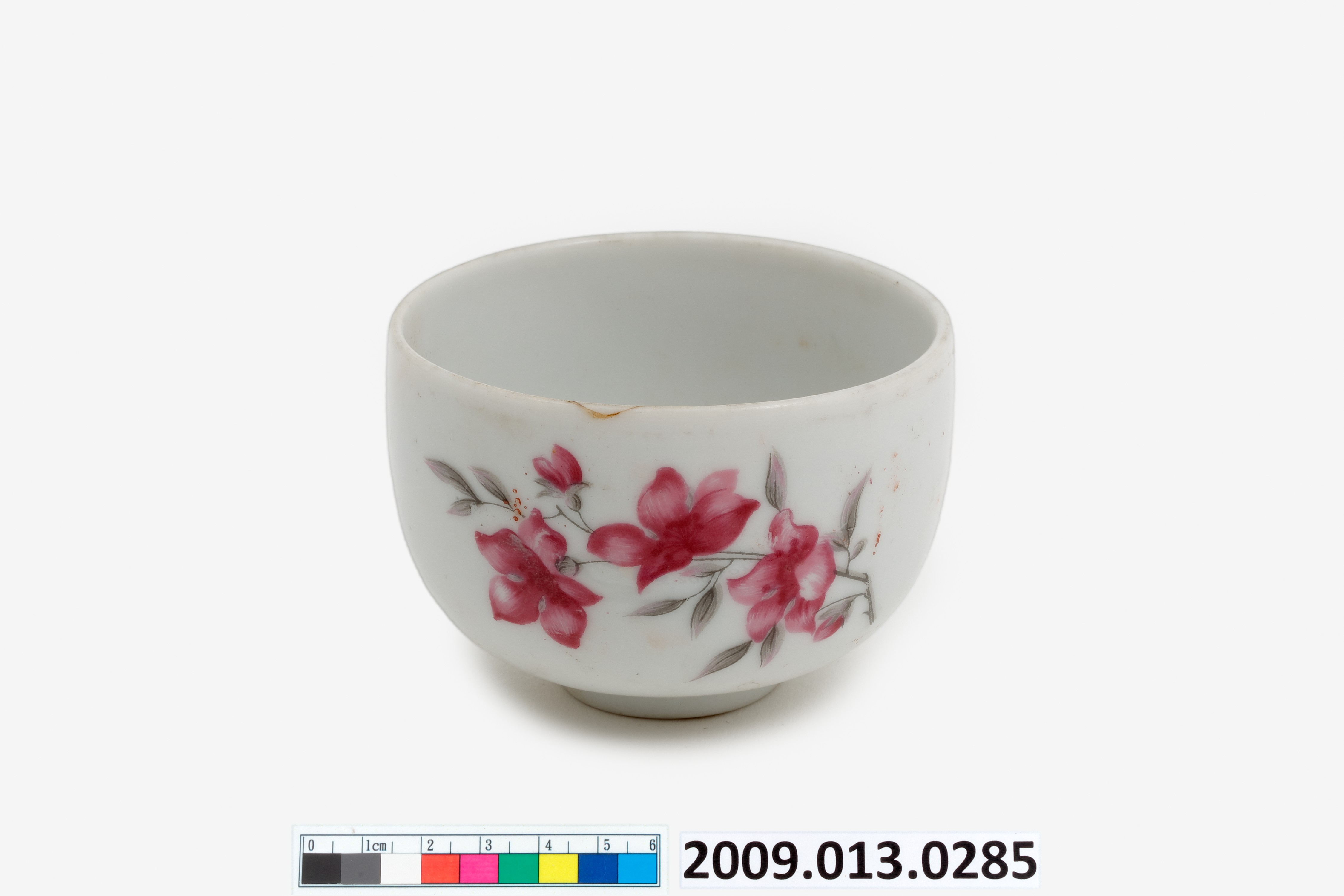 轉印花卉紋茶杯 (共10張)